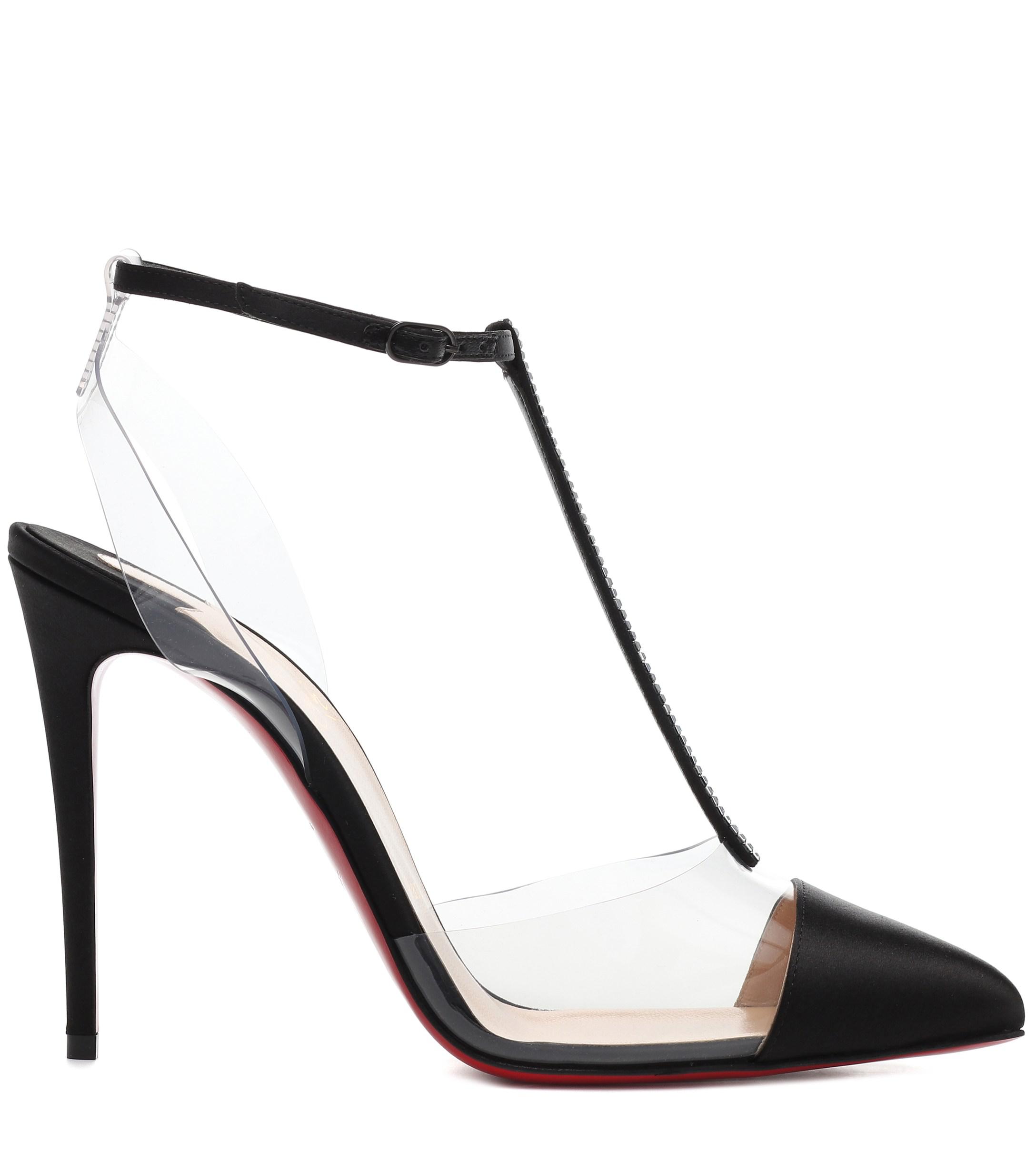 Christian Louboutin Nosy PVC T-Strap Pump (Women), Nordstrom