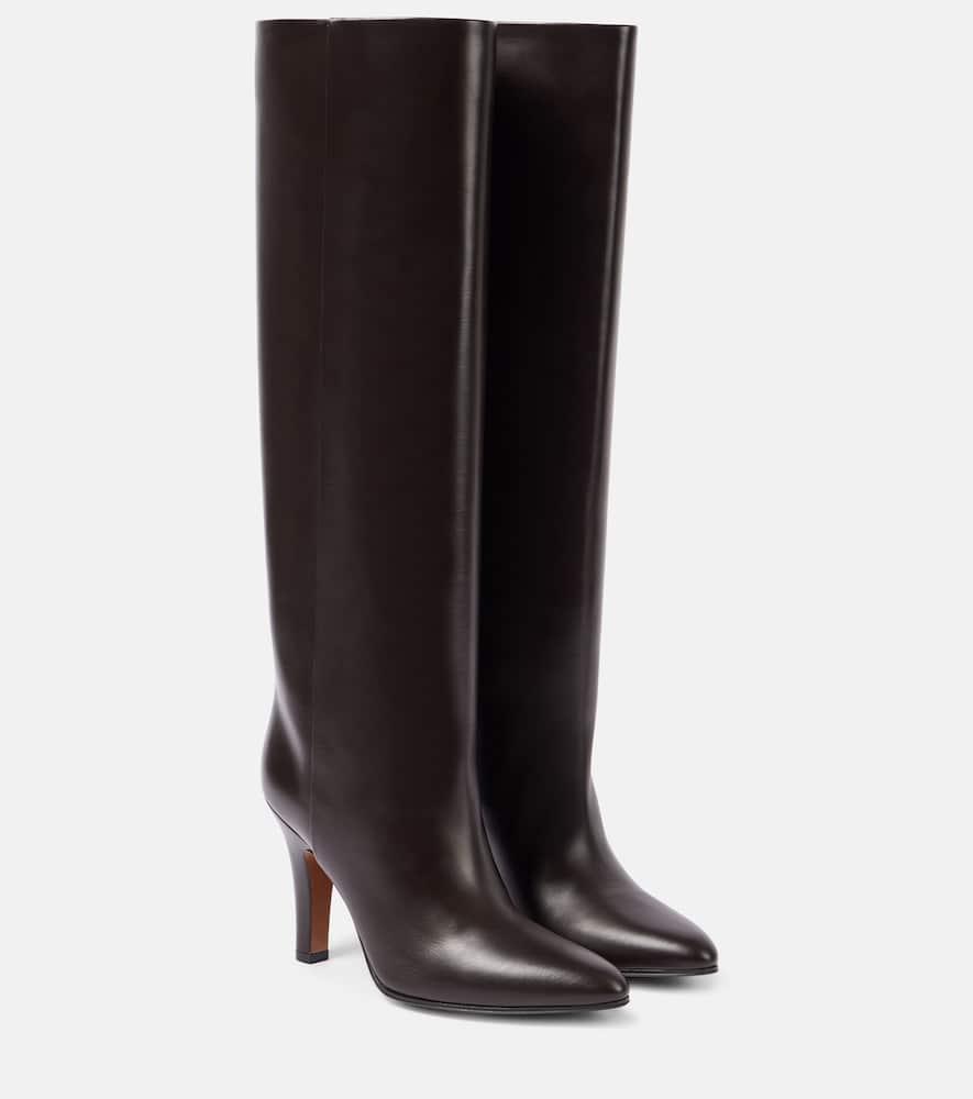 ロングブーツ The Row Prudence leather knee-high boots The Row Prudence leather knee-high boots The Row