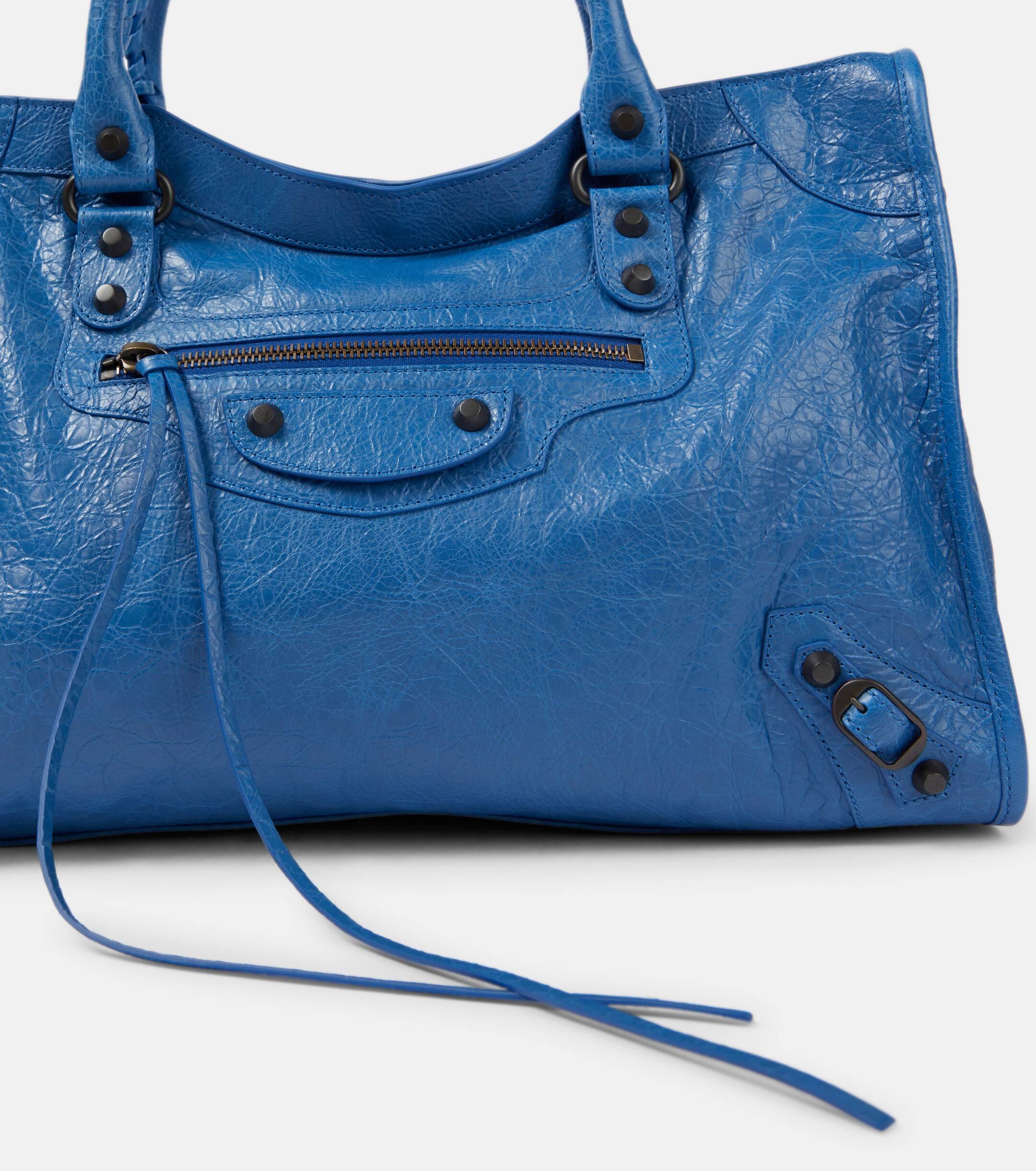 Balenciaga city leather tote deals