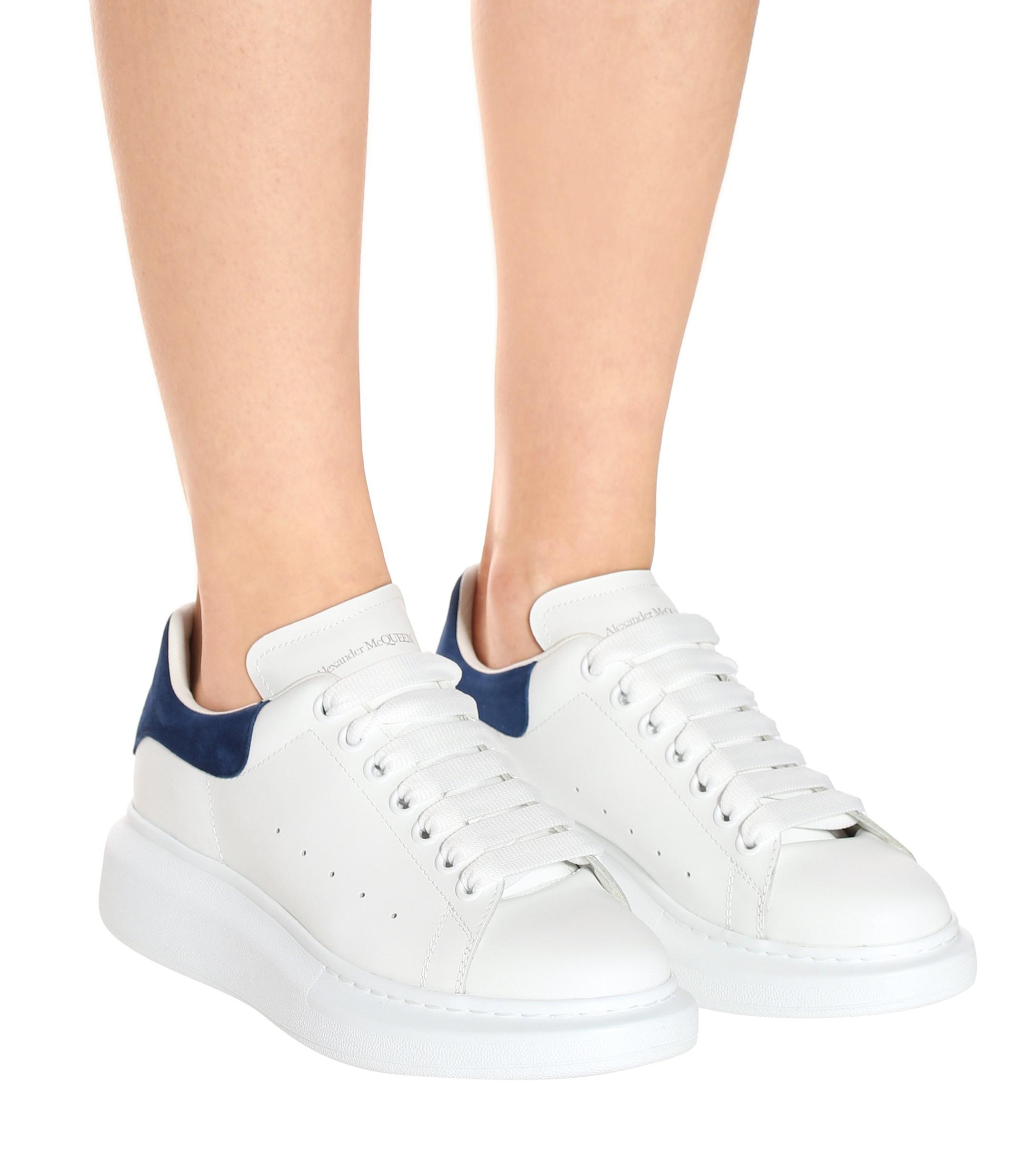 alexander mcqueen sneakers all white