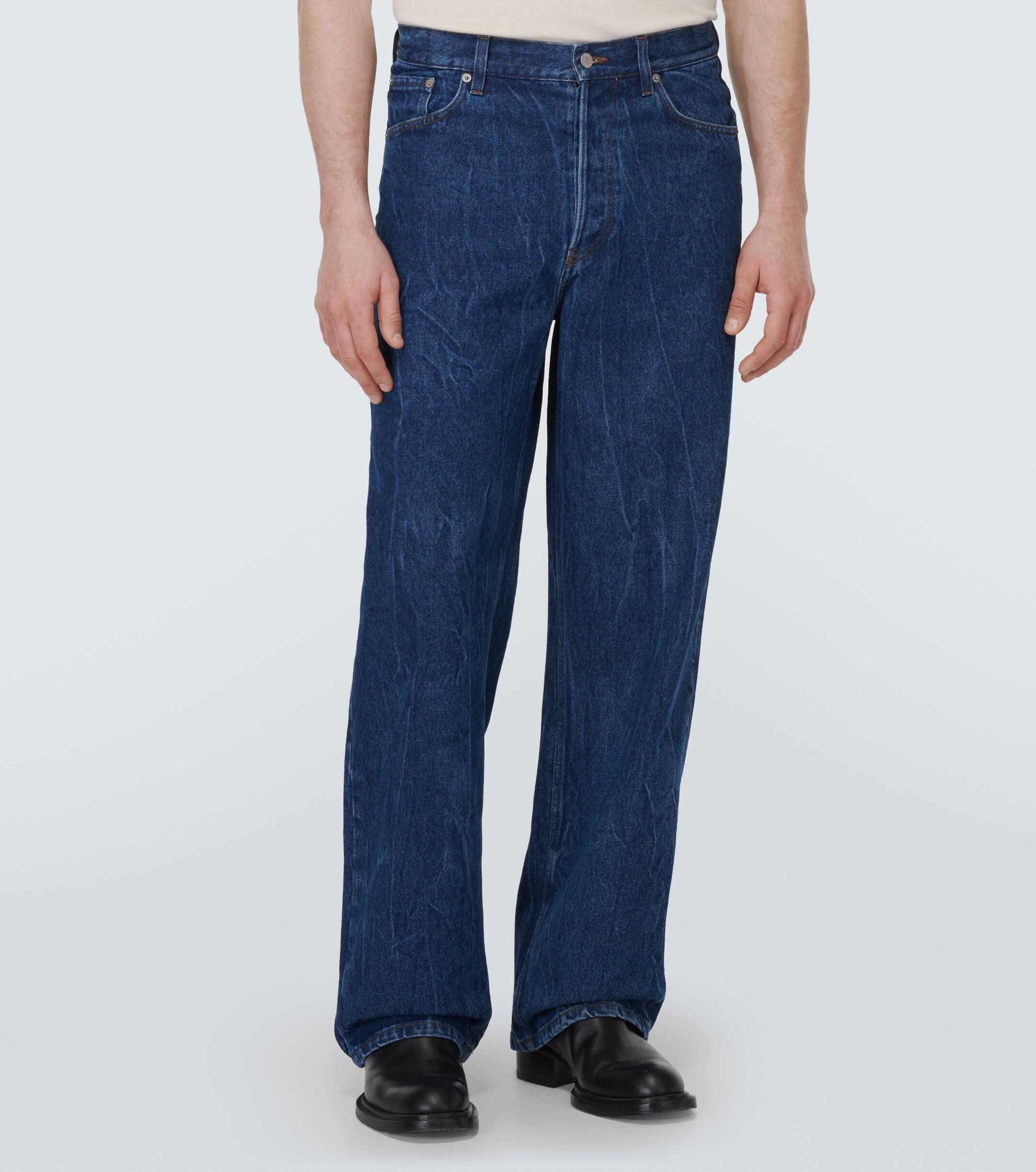 Edwin Jeans Tyrell Denim Pant - Blue Light Marble Wash - Clothing from Fat  Buddha Store UK