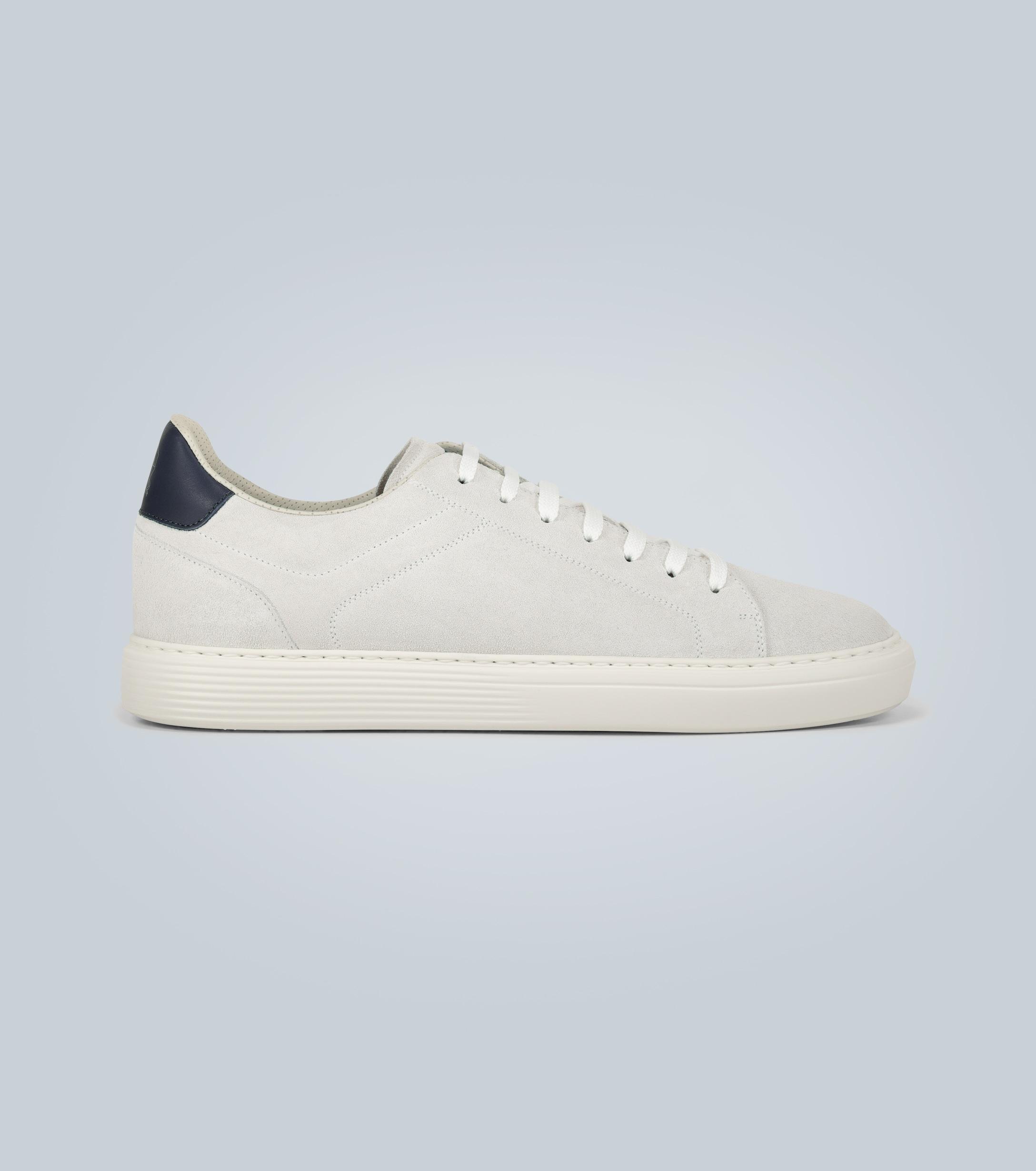 Brunello Cucinelli Exclusive To Mytheresa – Suede Sneakers in White for ...