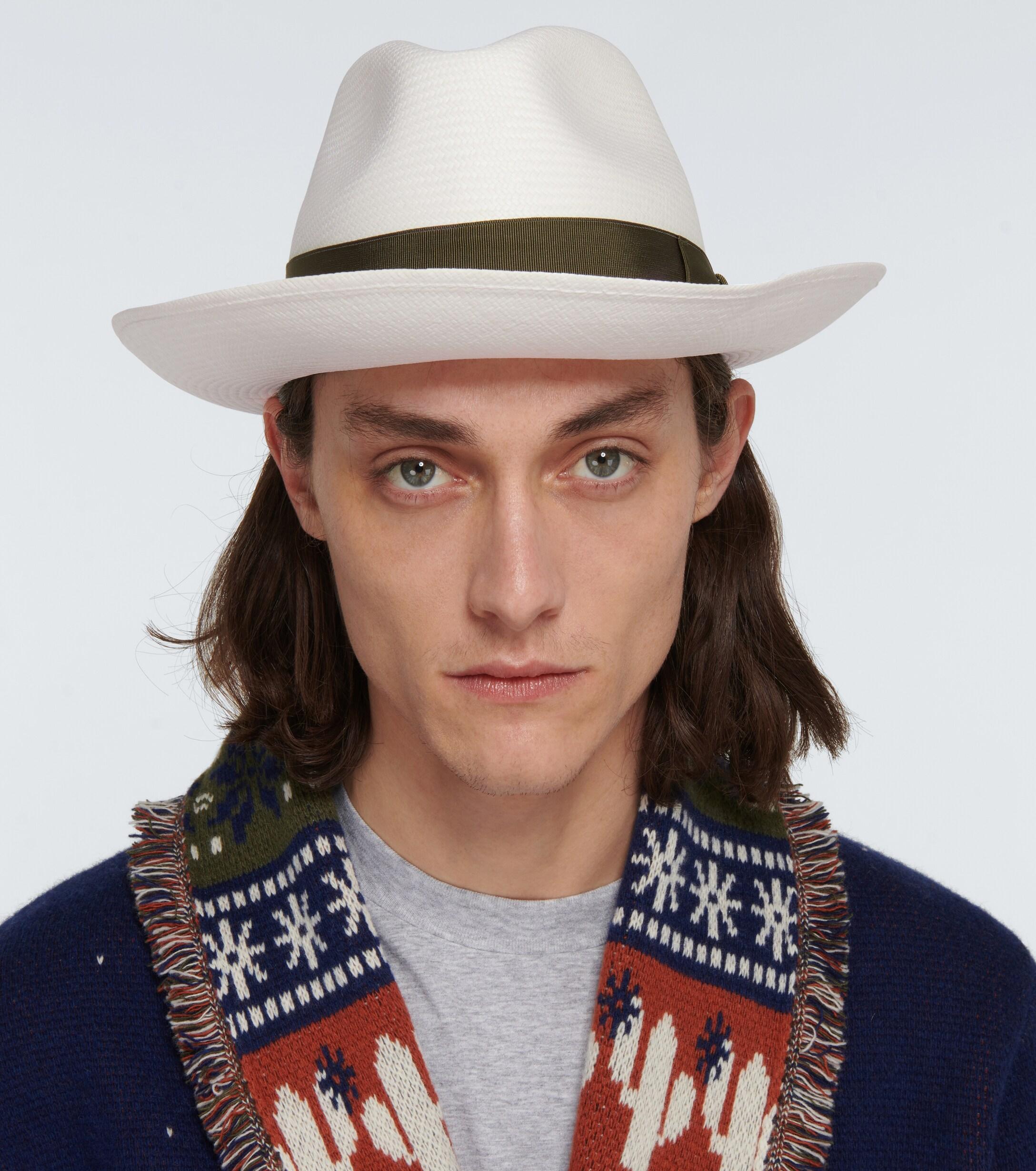 Cappello Panama di Borsalino da Uomo | Lyst