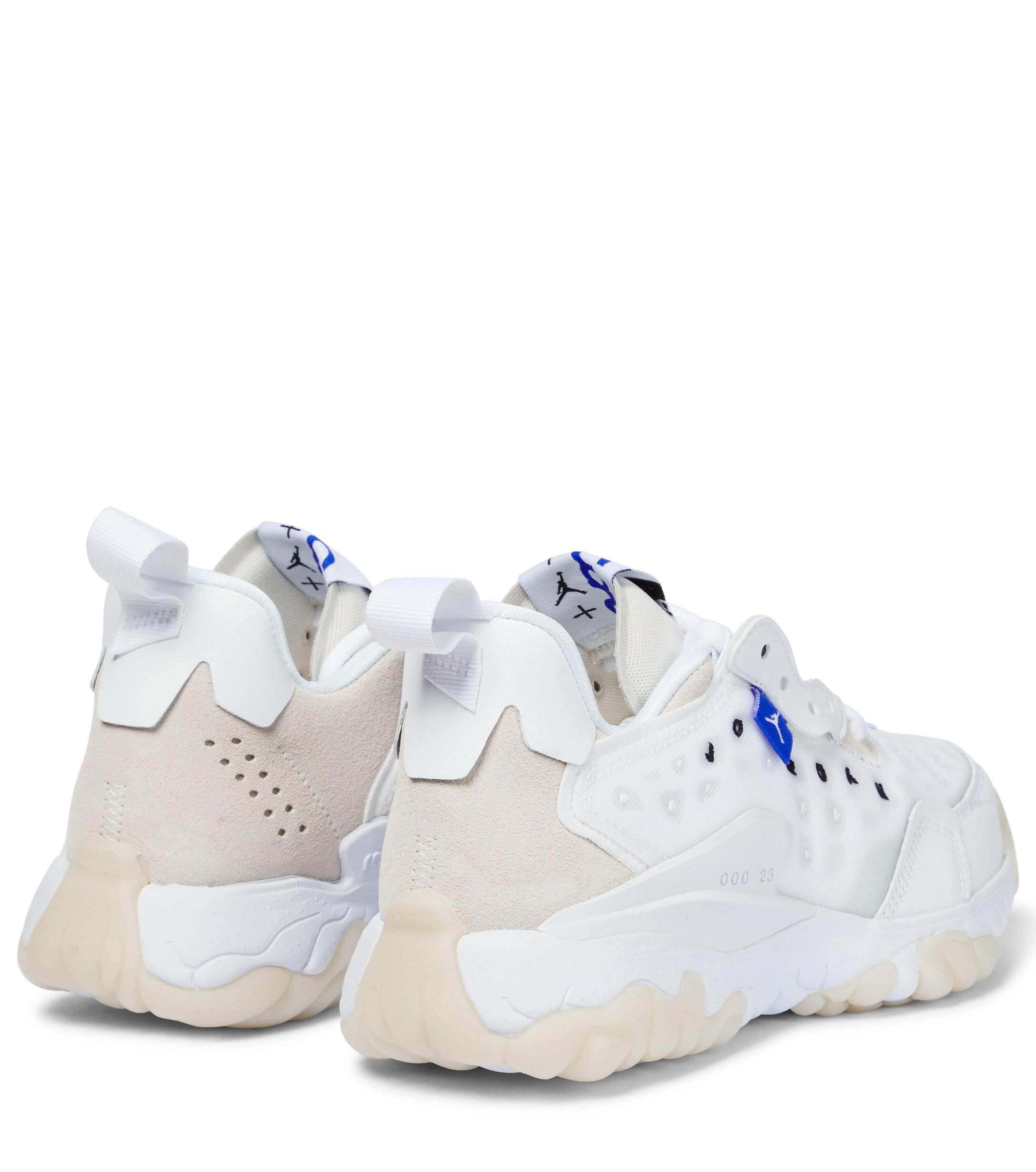 Nike Leather Jordan Delta 2 Sneakers in White | Lyst