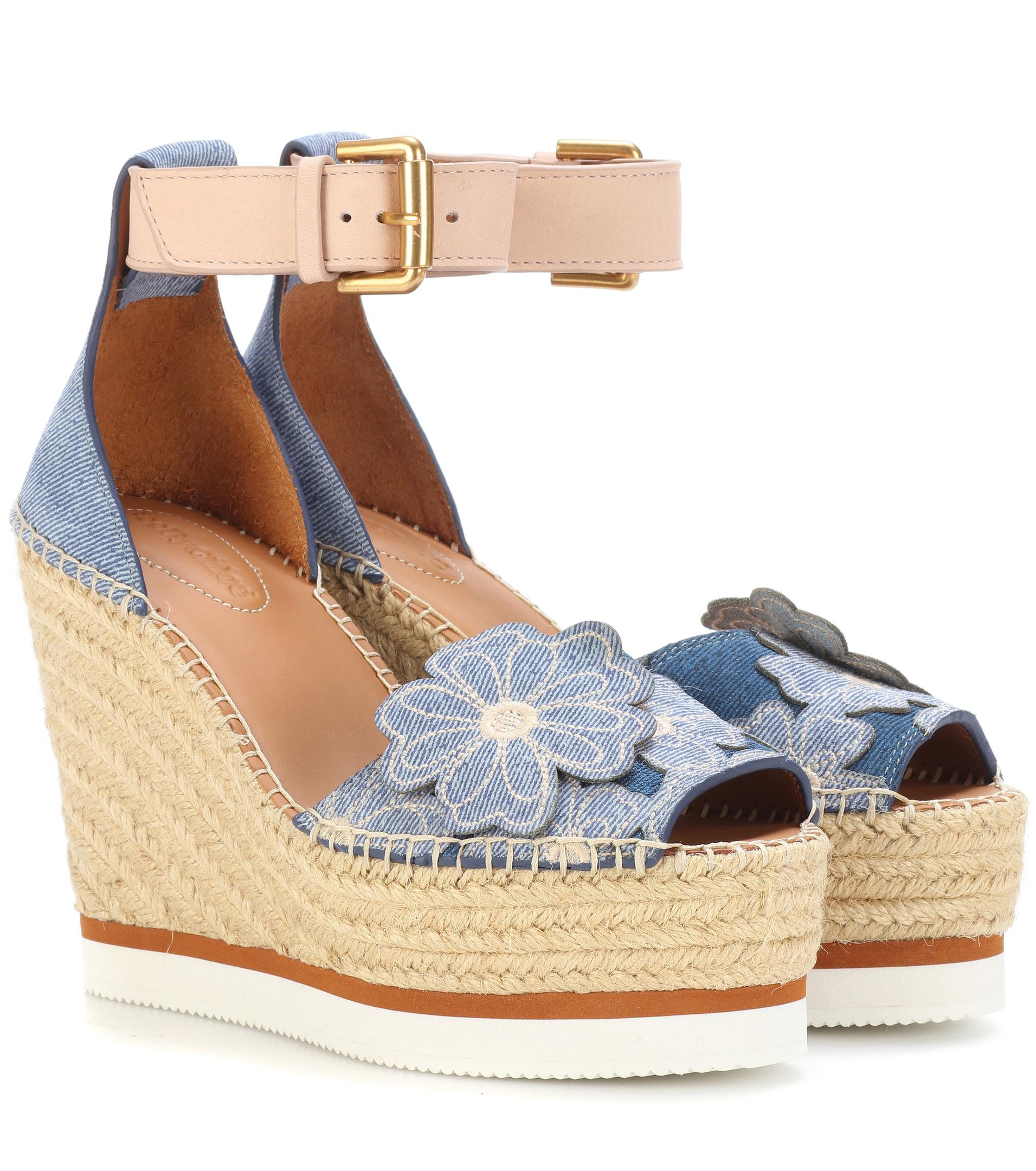 see by chloe espadrille sandals