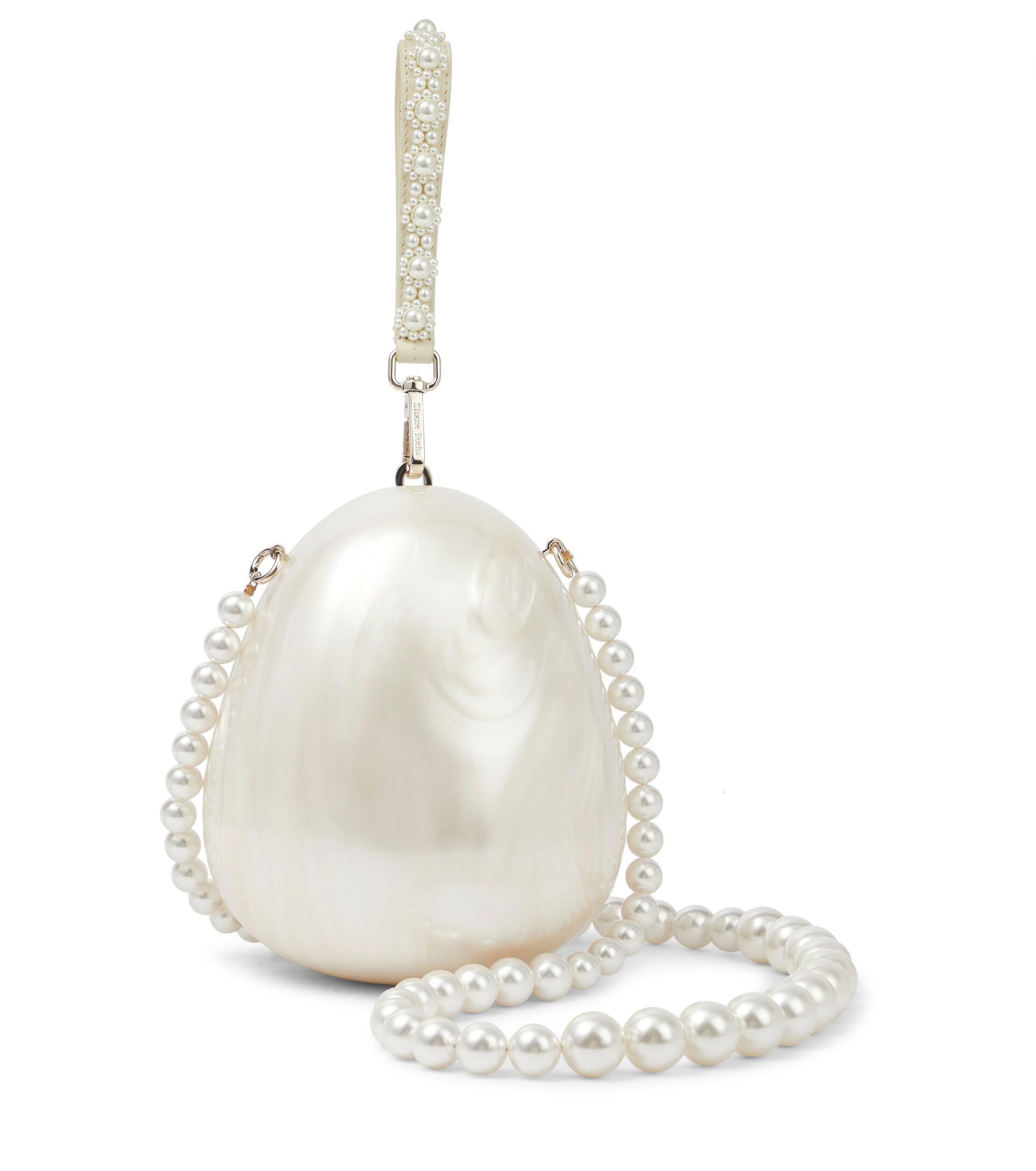 Simone Rocha Pearl Egg Bracelet Bag | Lyst