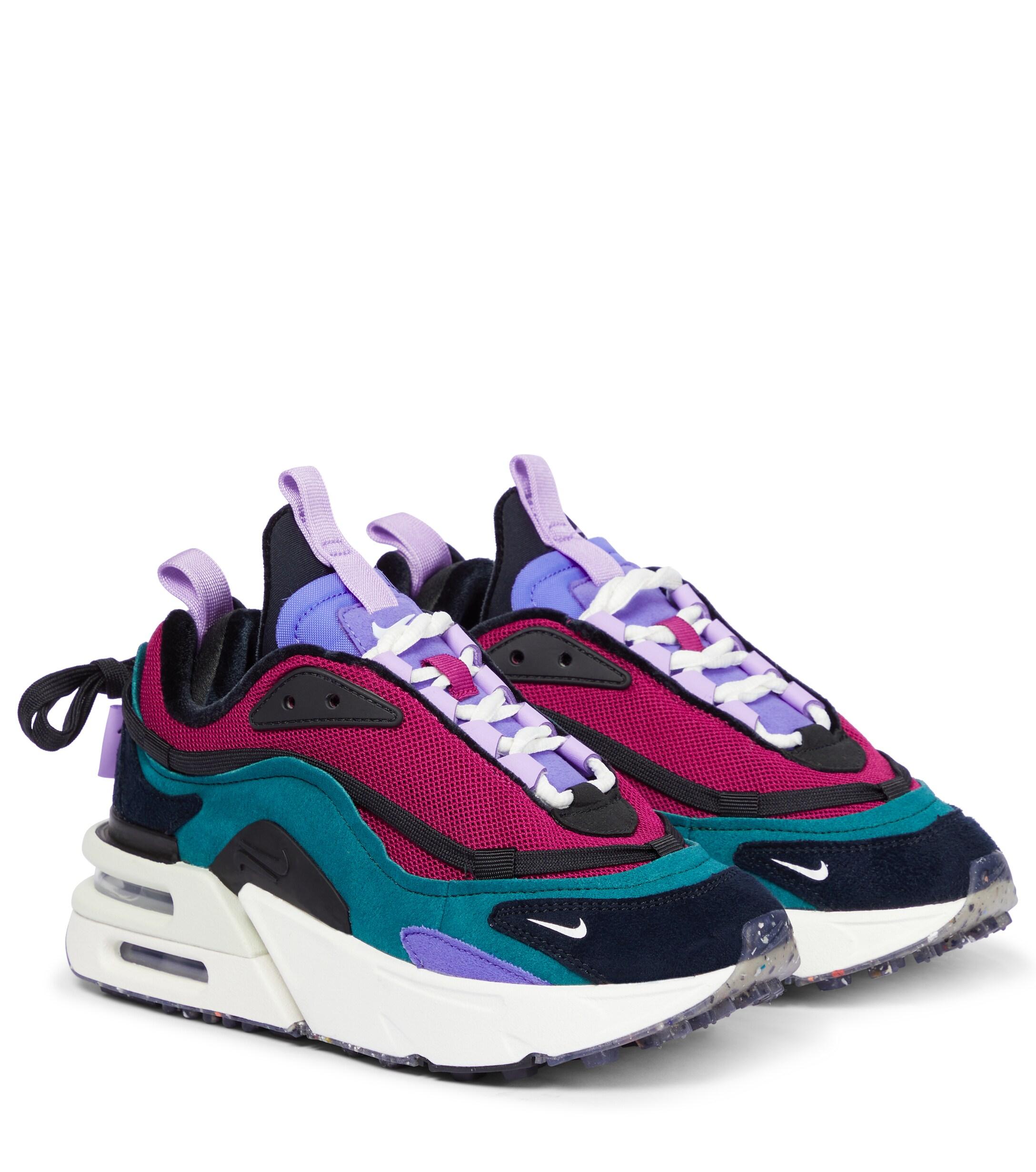 Nike Leather Air Max Furyosa Sneakers in Green - Lyst