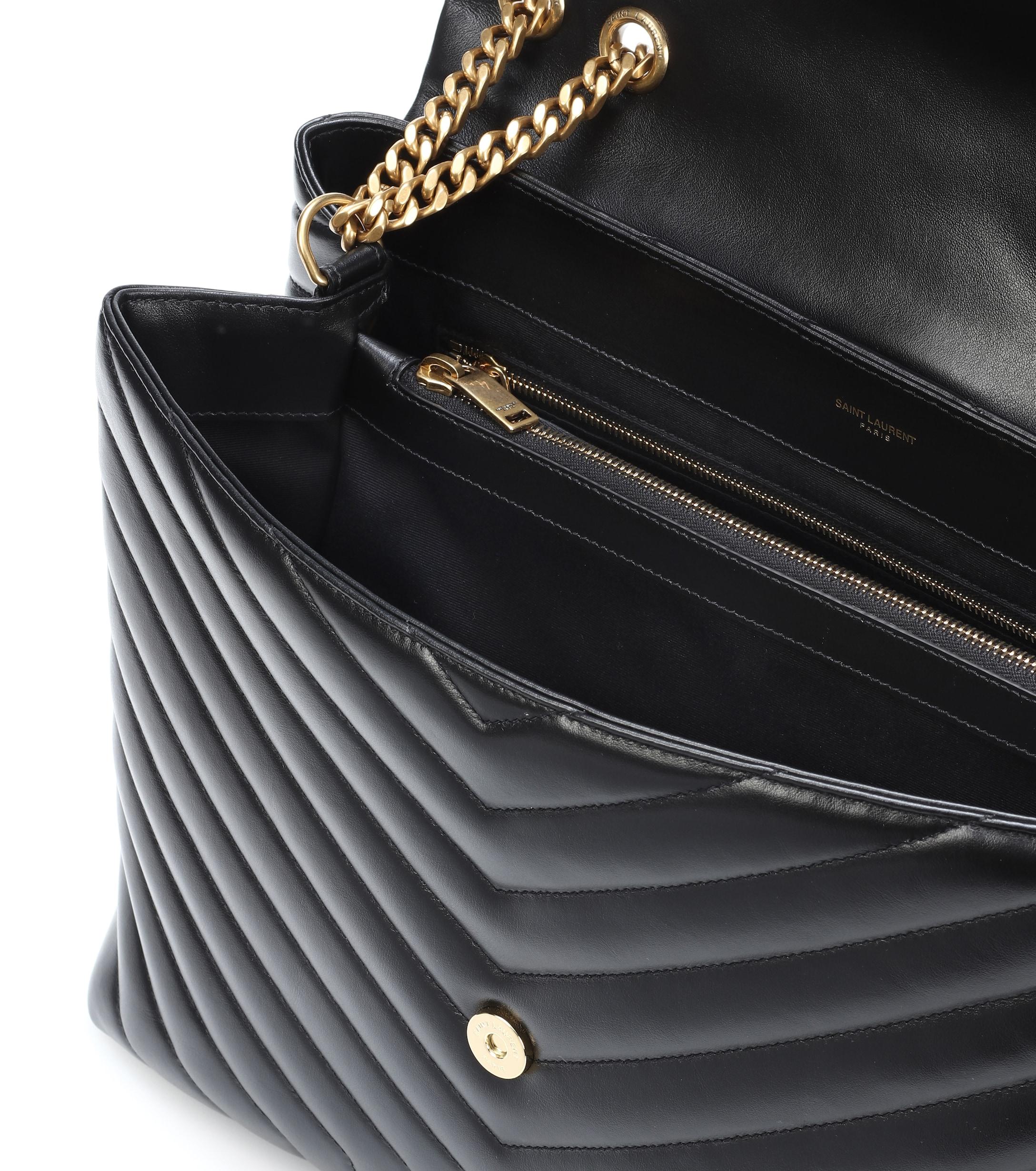 saint laurent large loulou monogram shoulder bag
