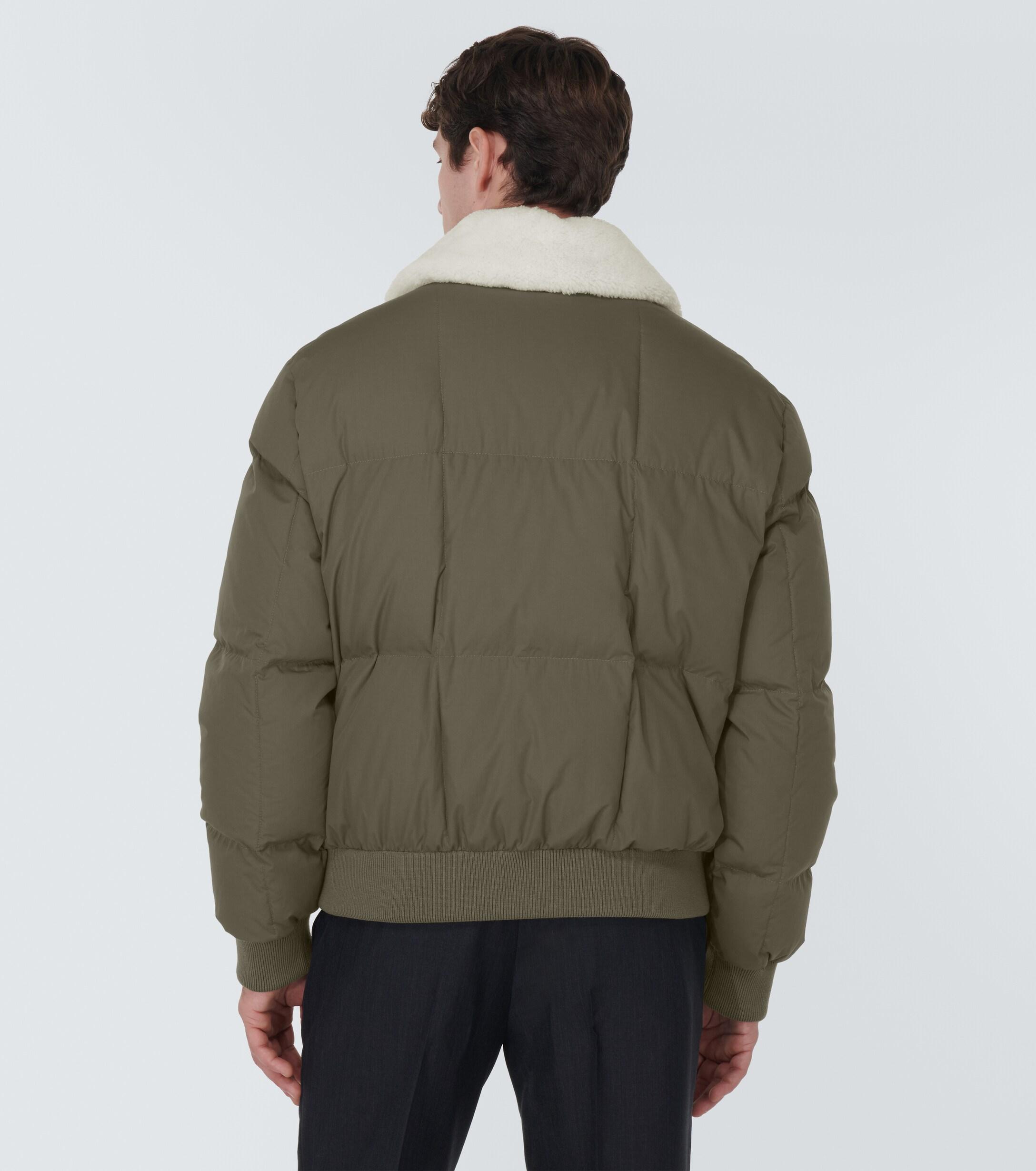 green prada puffer