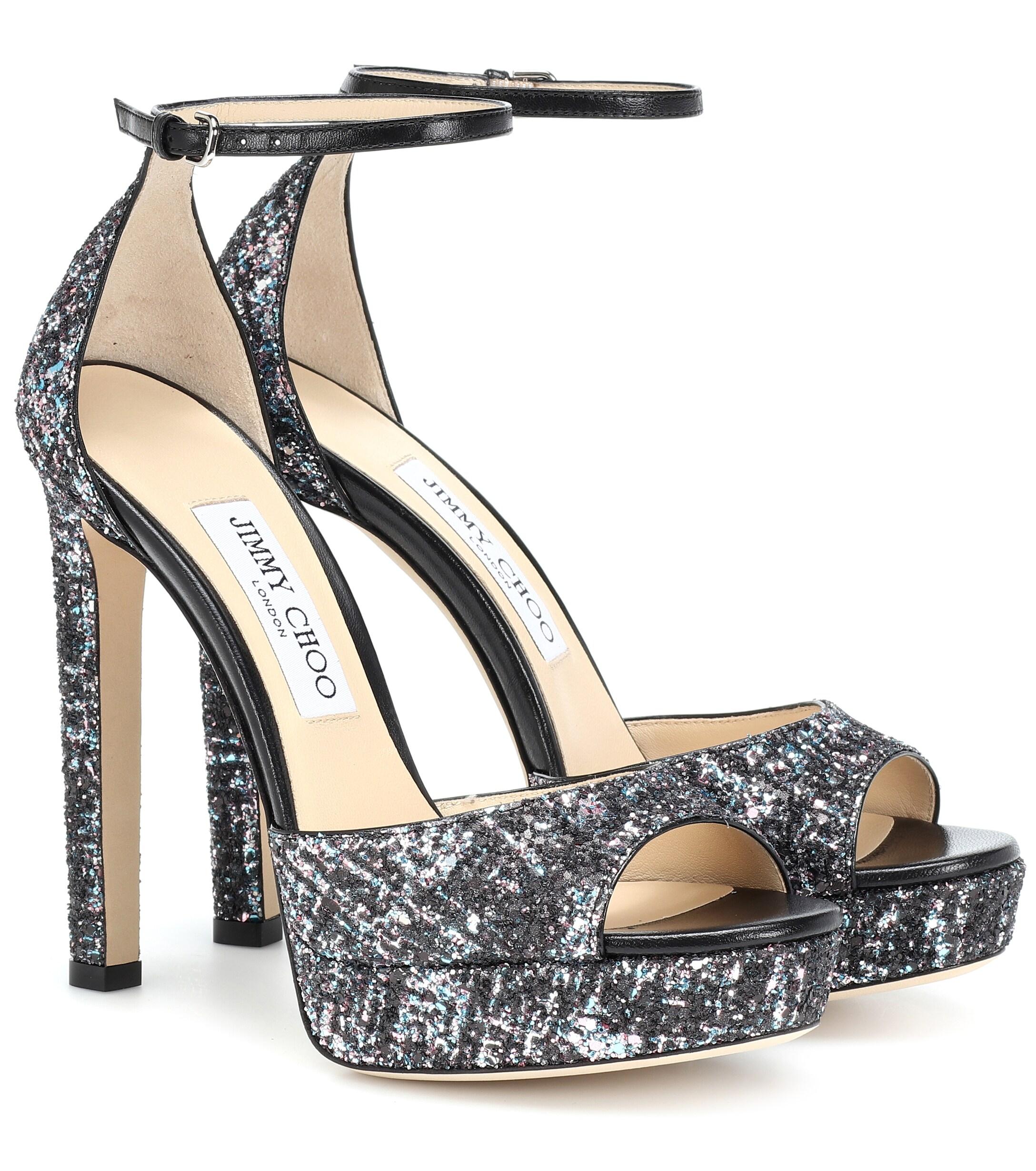 jimmy choo pattie 130 suede platform sandals