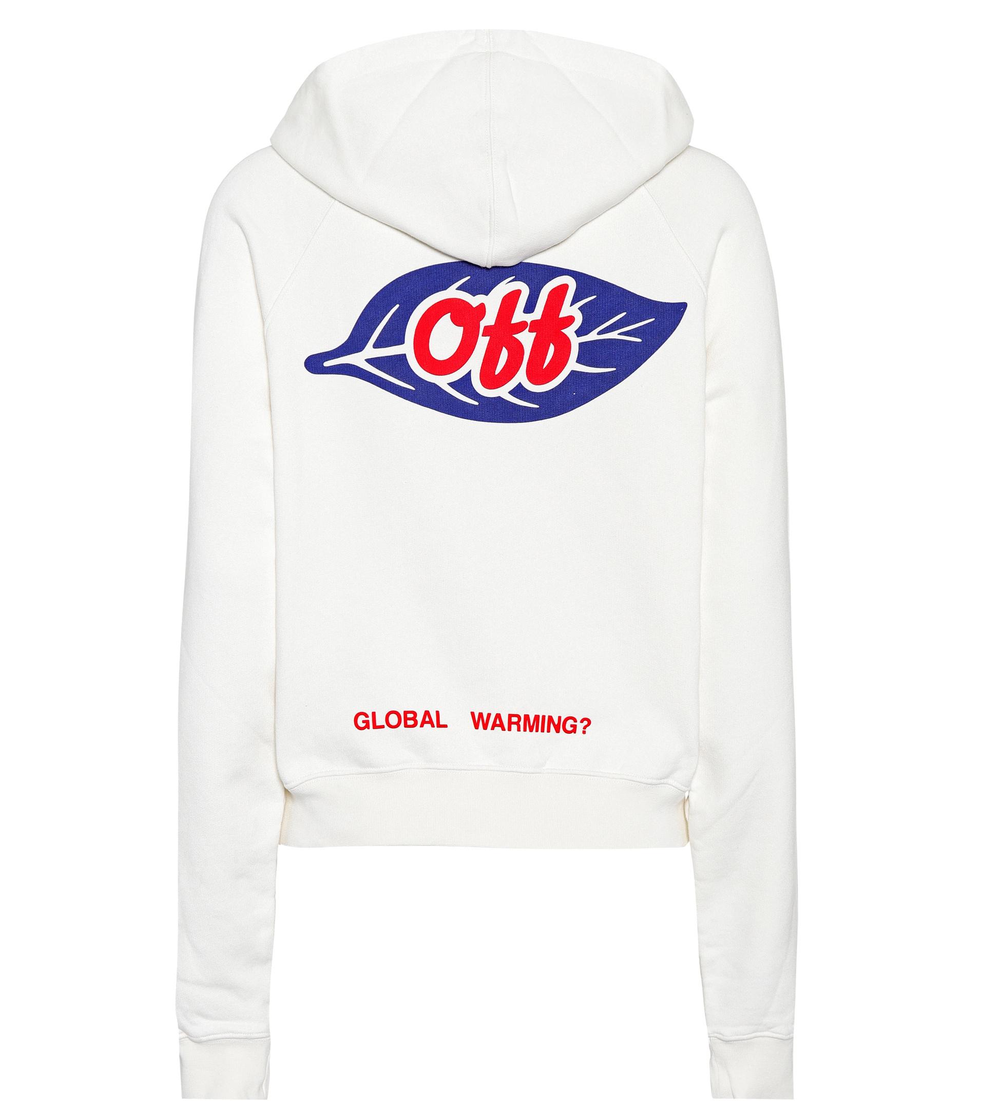 Off white leaf hoodie Clearance