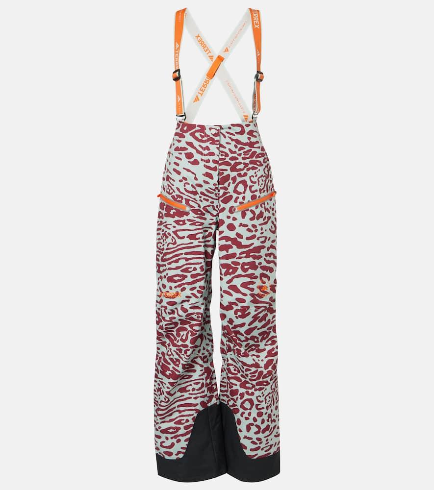 Adidas Stella Mccartney Ski Pants Adidas By Stella McCartney X Terrex  Truenature 2L Leopard-Print