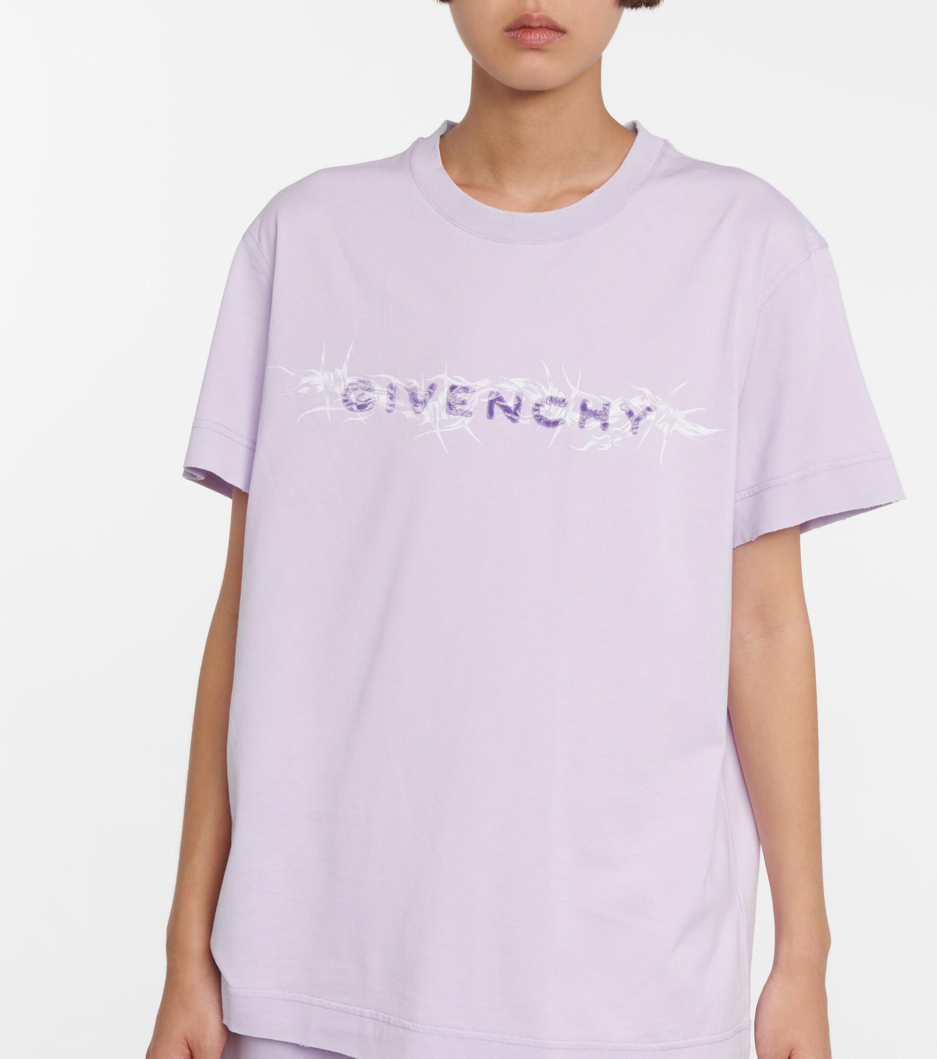 Givenchy Logo Cotton Jersey T-shirt in 