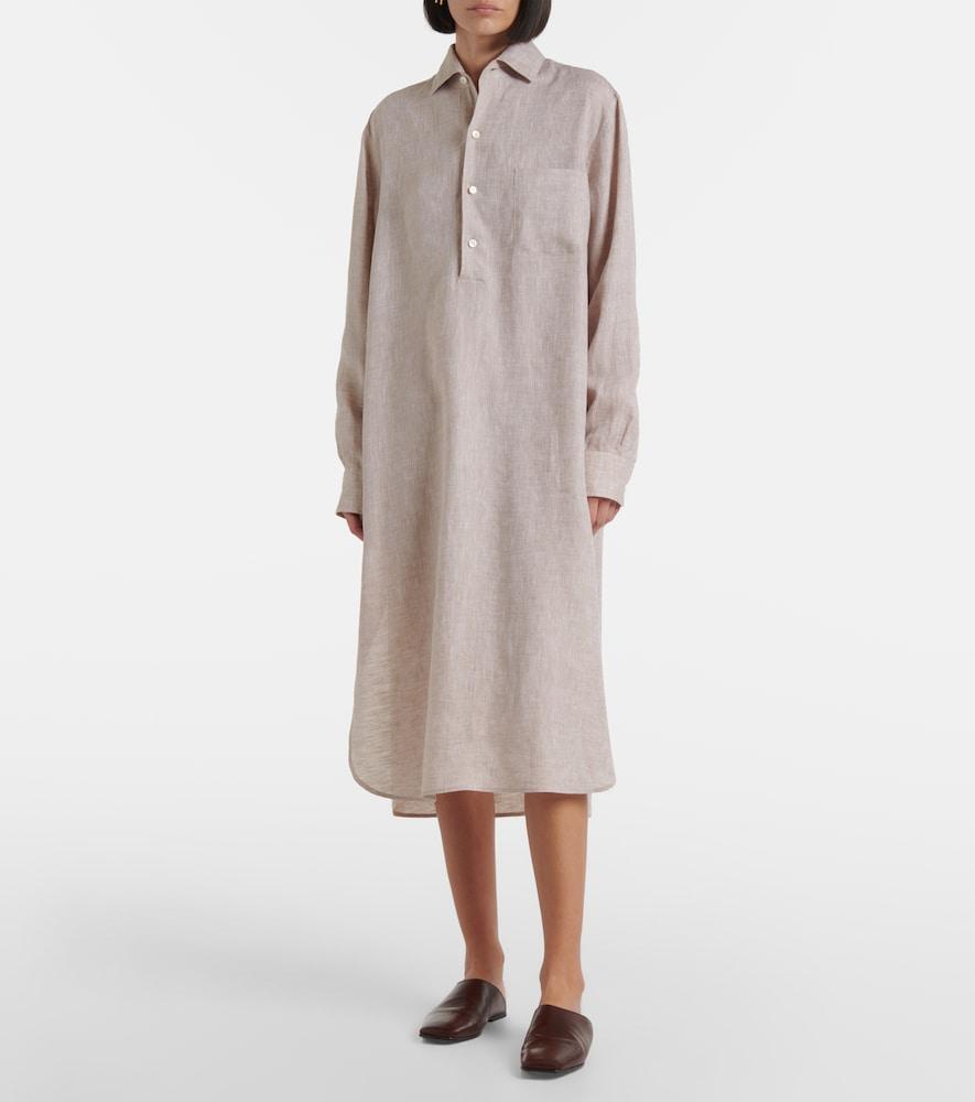 loro piana linen shirt dress Loro Piana Linen shirt dress Loro Piana