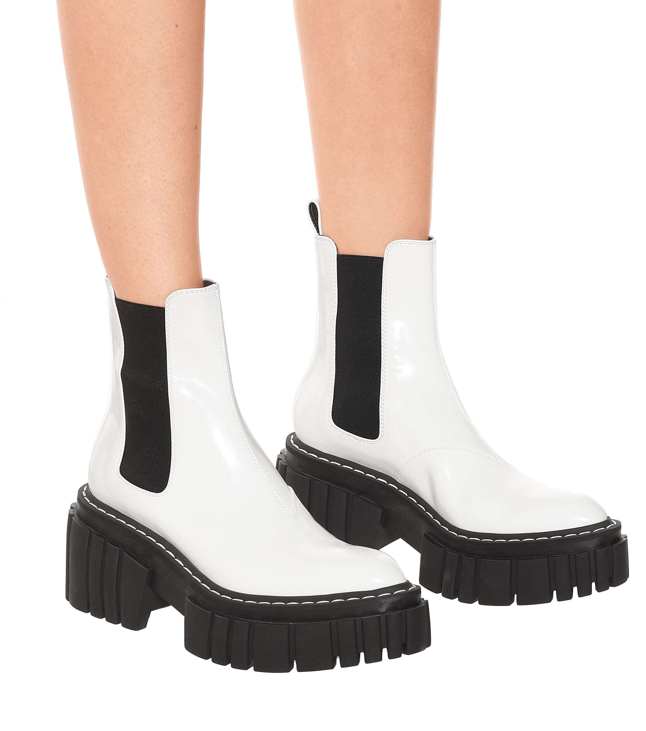 emilie platform chelsea boots