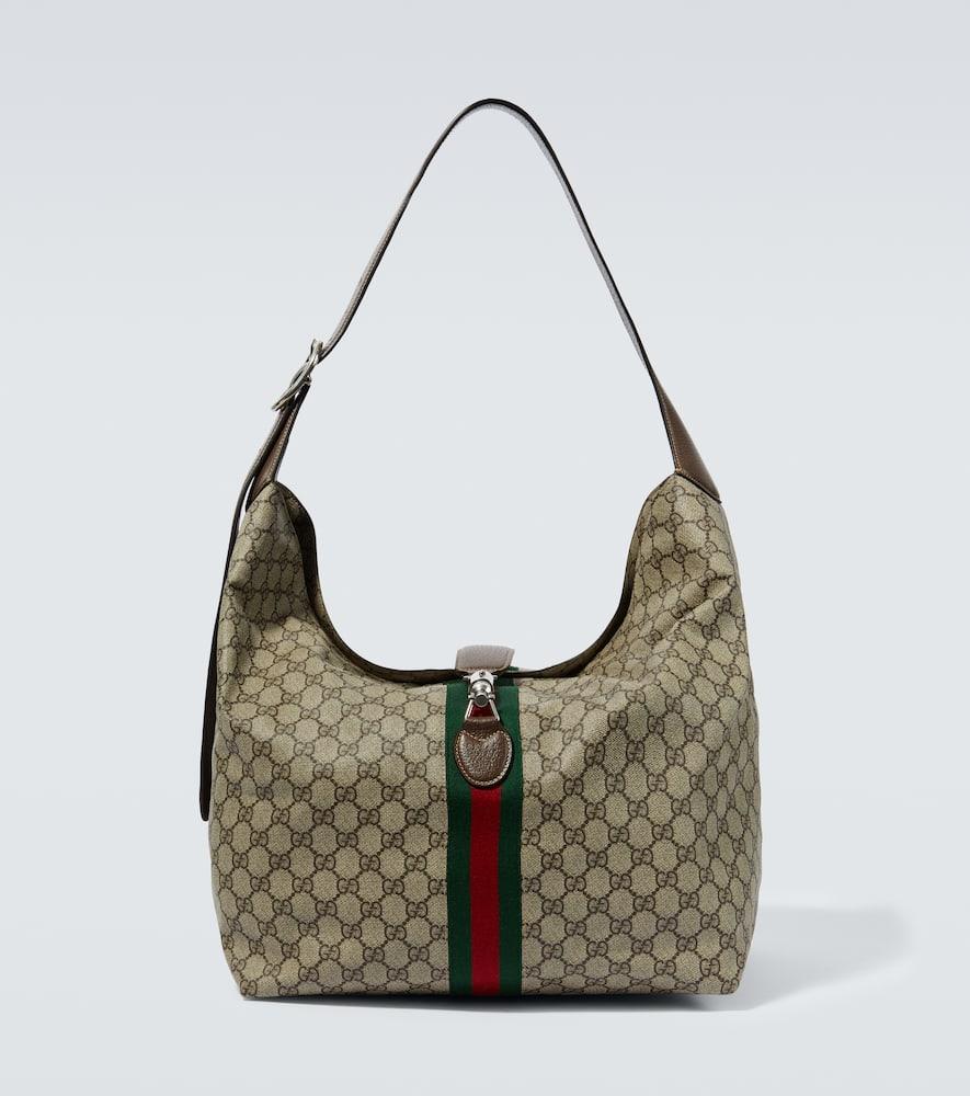 Gucci Jackie 1961 Medium Shoulder Bag in Gray for Men | Lyst