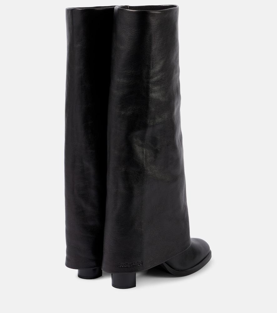 ロングブーツ See by Chloe' Boots Women Leather Black See By Chloé Knee-high boots for Women | Online Sale up to