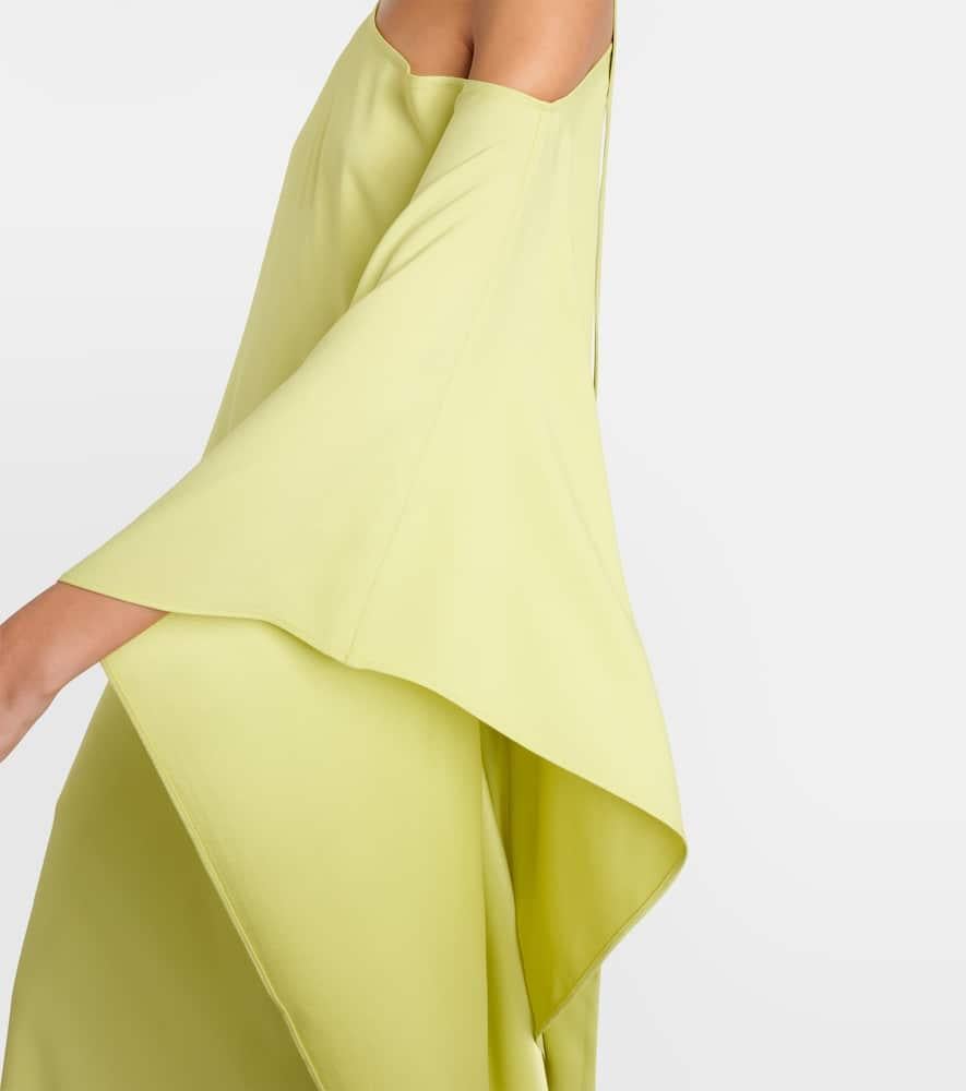 Taller Marmo Barths One-Shoulder Kaftan in Yellow | Lyst