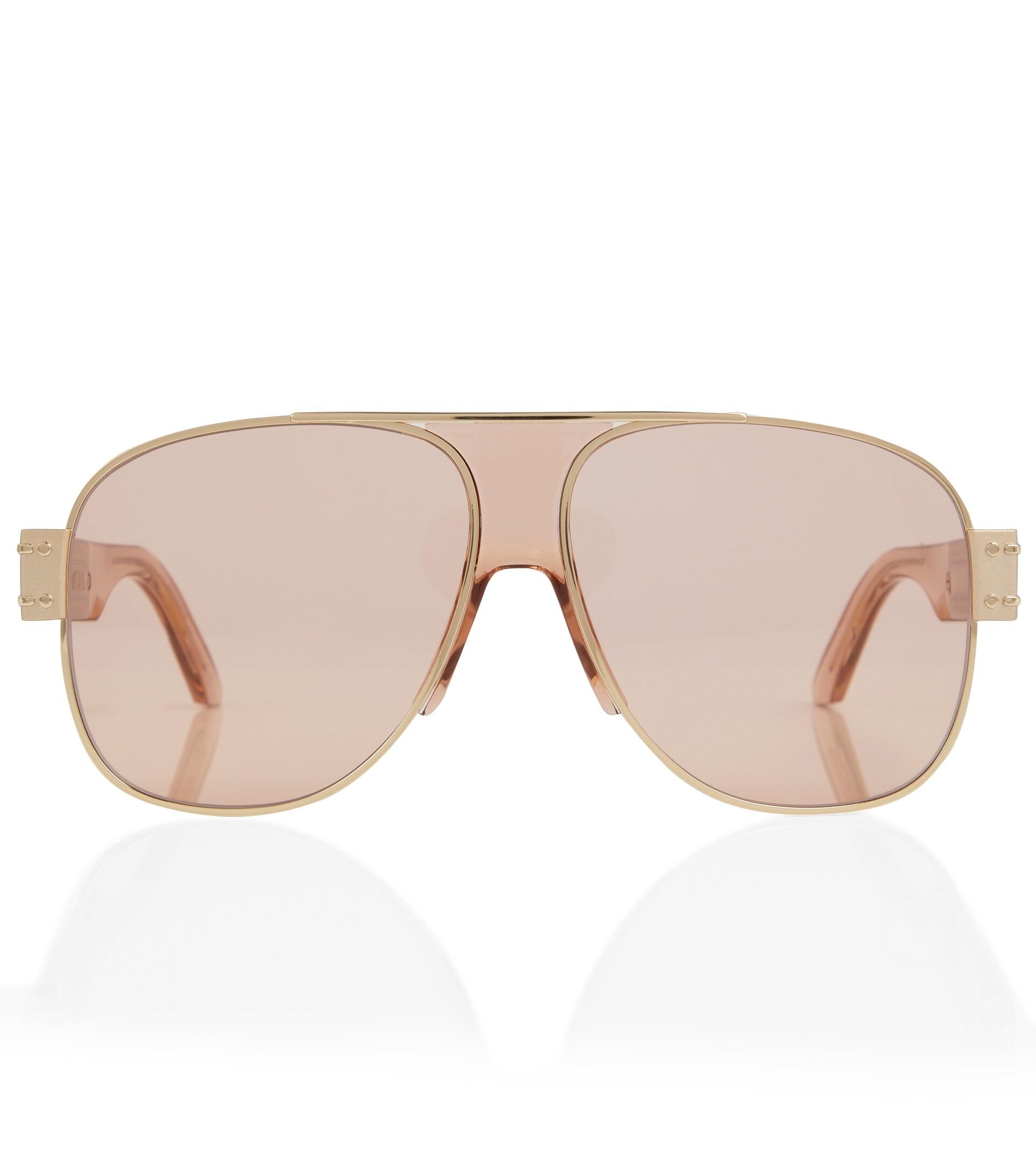 Dior Diorsignature A3u Aviator Sunglasses in Pink Lyst