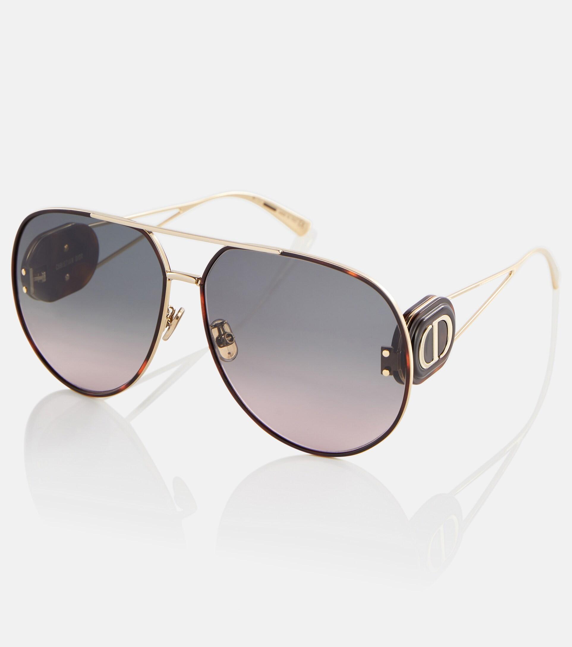 Dior Diorbobby A1u Aviator Sunglasses in Gray Lyst