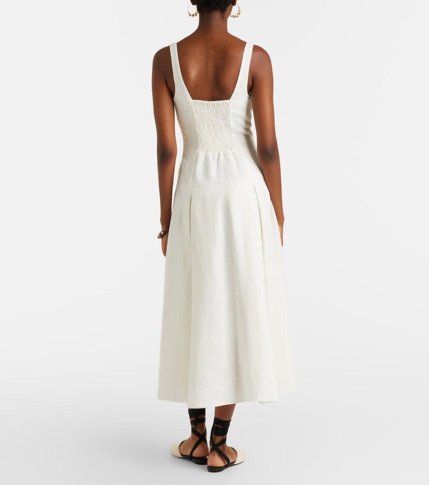 knee length dresses for ladies Cherry Tomato Agnata Midi Dress