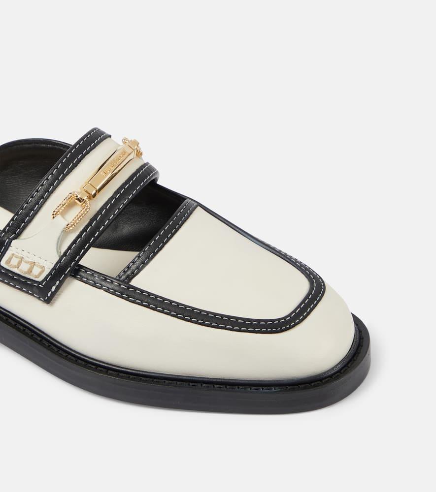 Zimmermann Bacall Loafers in White Lyst UK