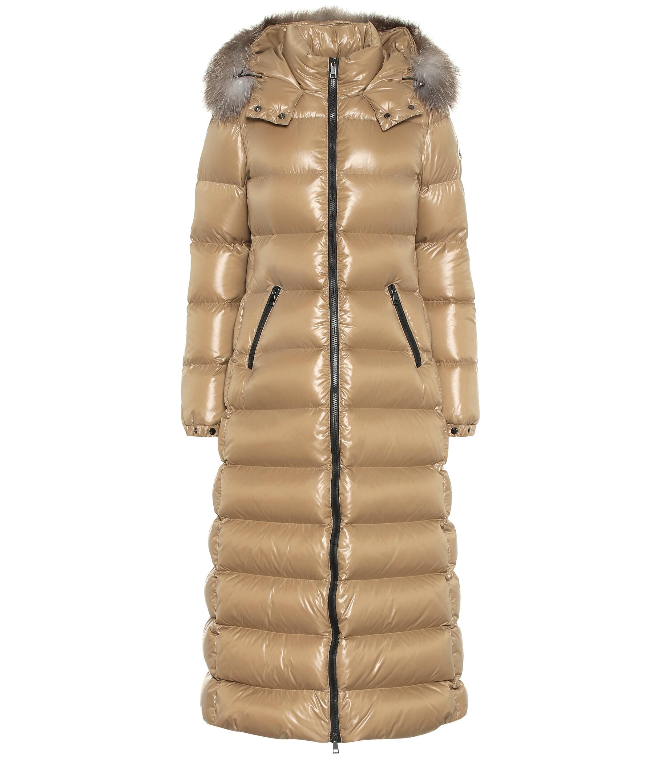 Moncler Hudson Padded Coat in Beige (Natural) | Lyst