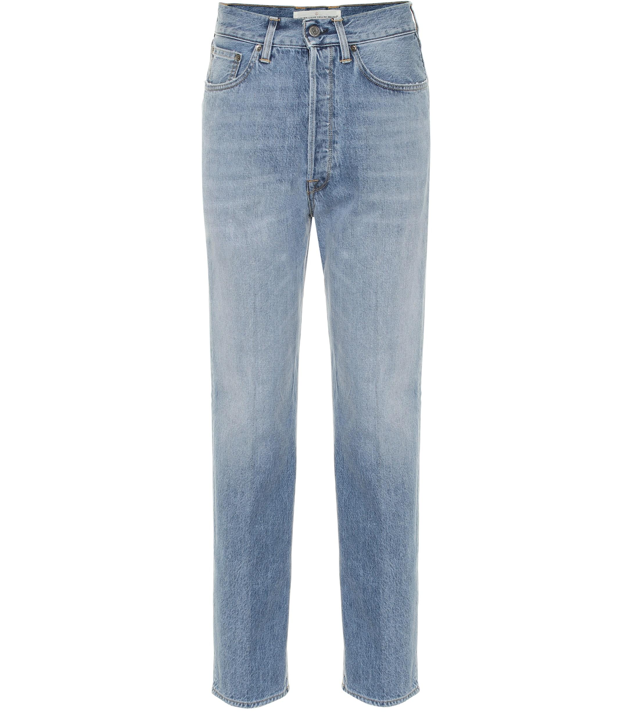 Golden Goose Deluxe Brand Denim Judy High-rise Straight Jeans in Blue ...