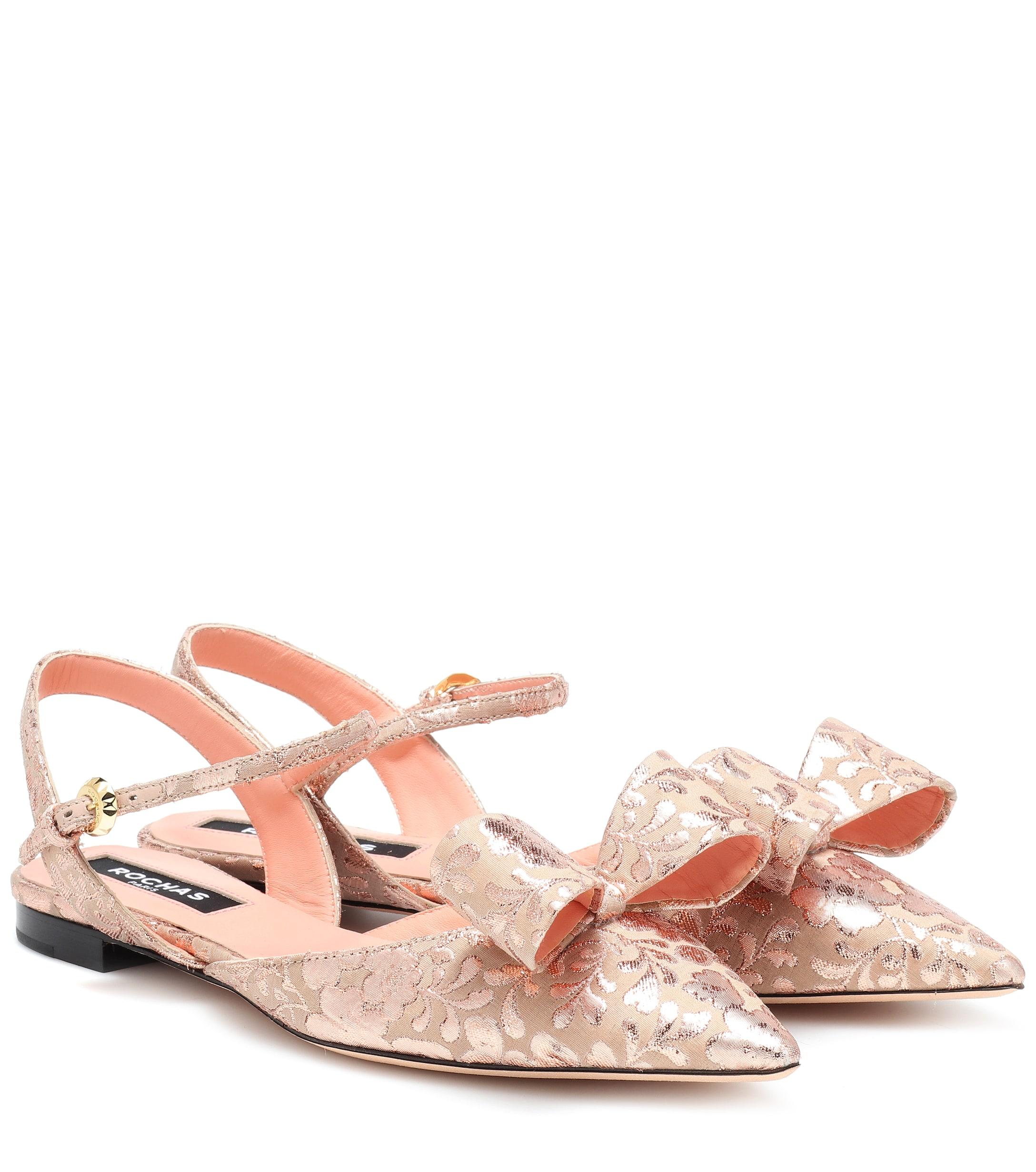 rochas ballet flats