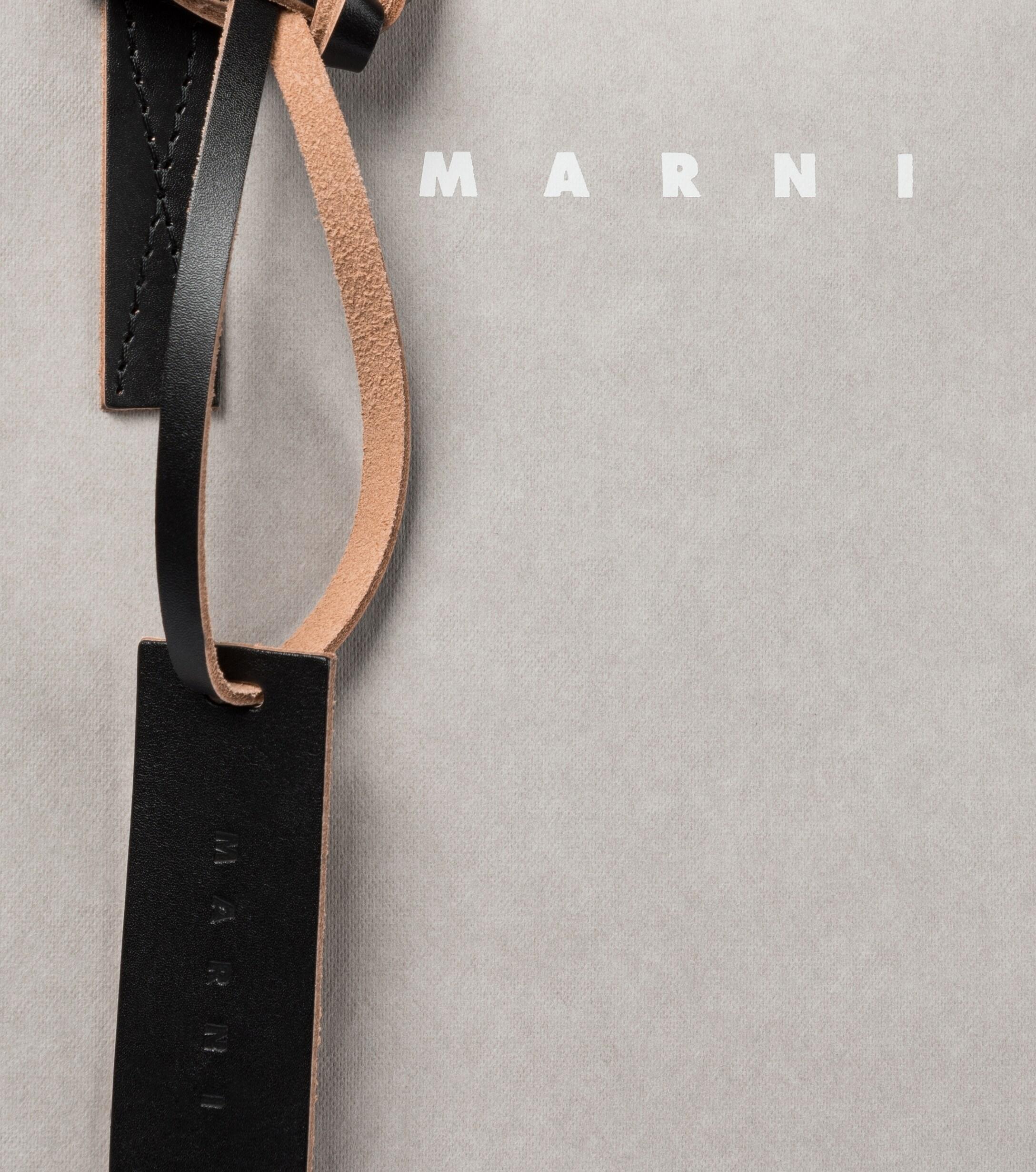 Marni Pvc Tote Bag With Logo in Black for Men | Lyst