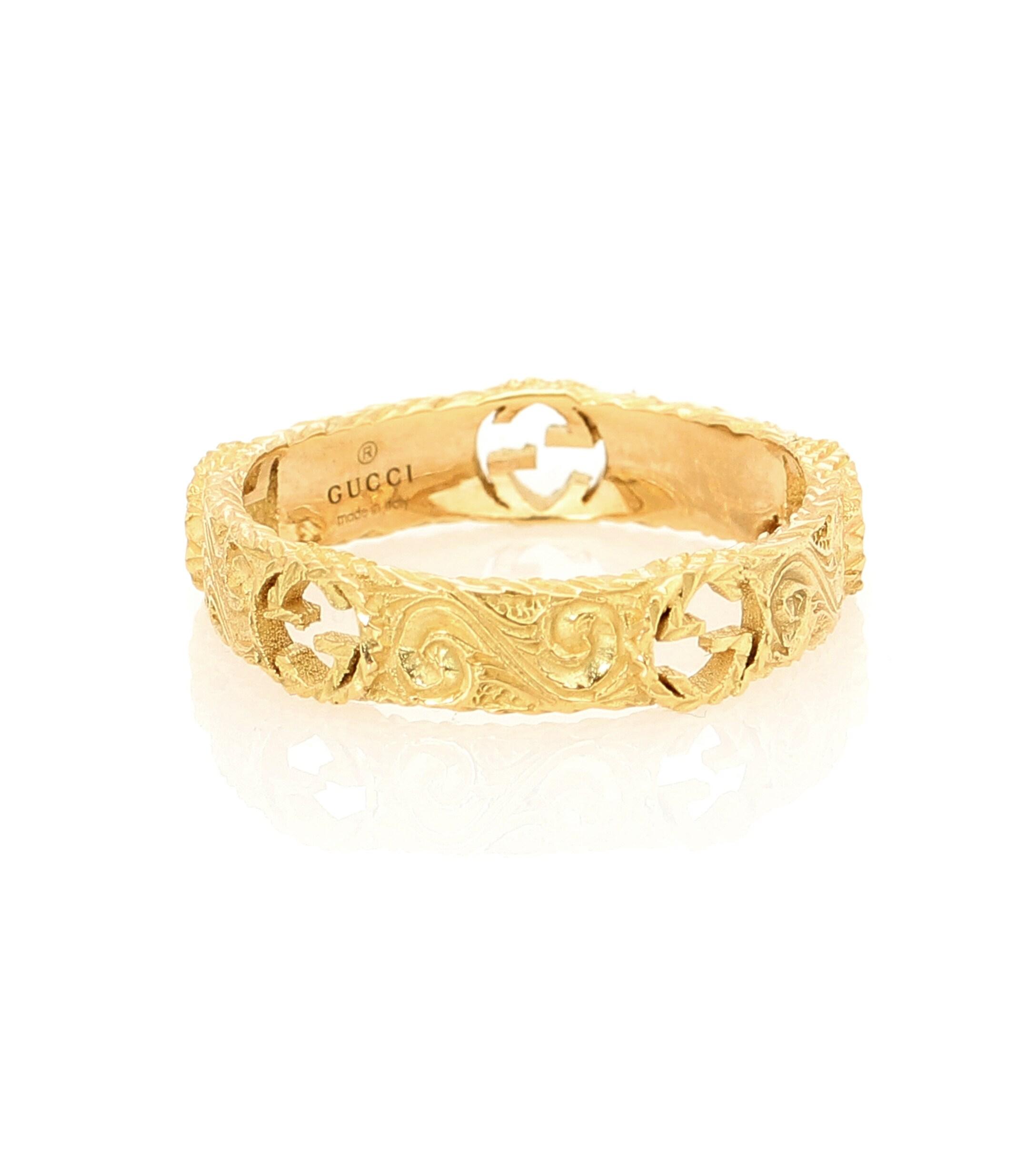 behagelig Overlegenhed jord Gucci Interlocking G Ring Gold | Outlet www.spora.ws