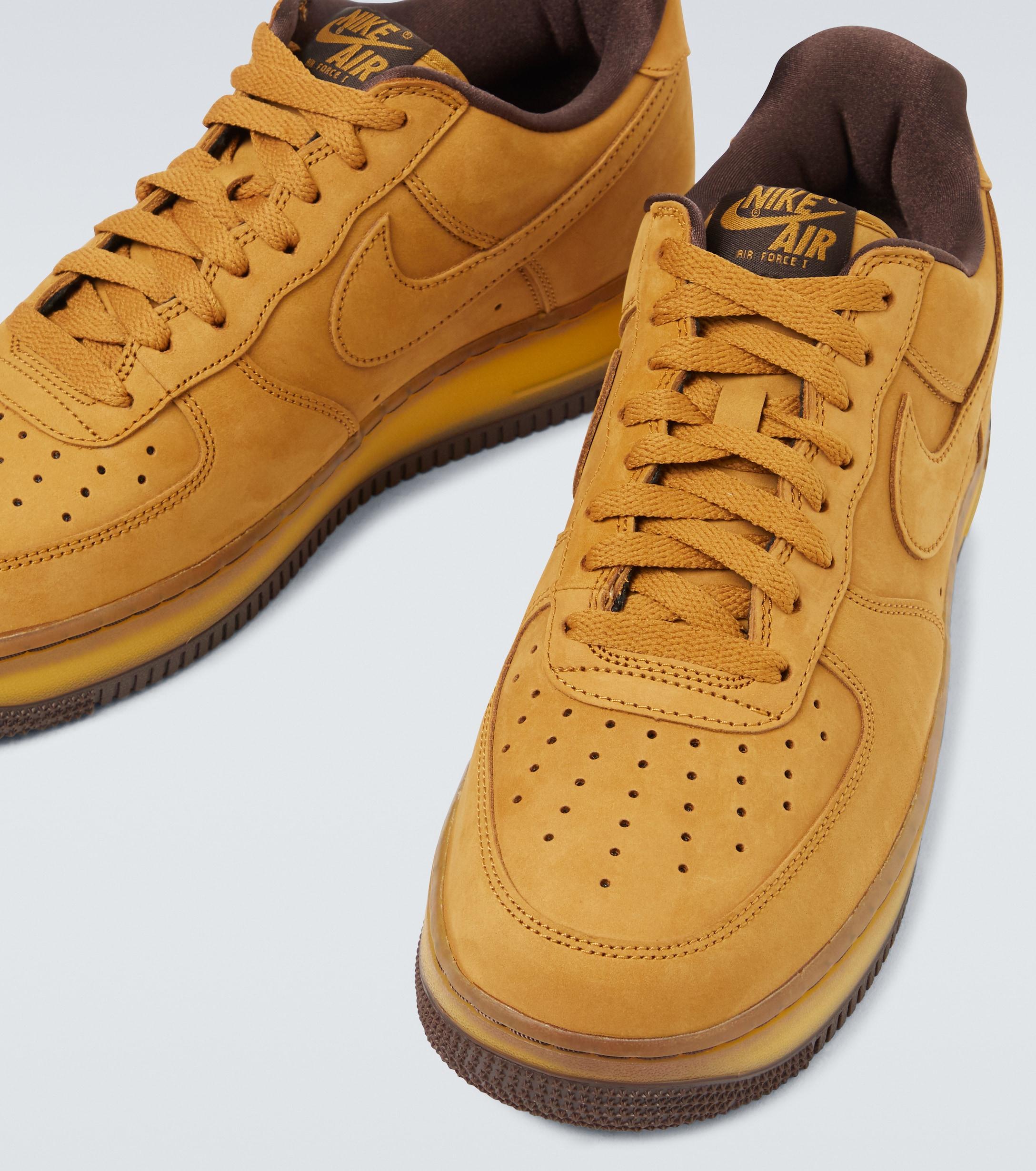 Nike Suede Air Force 1 Low-top Sneakers in Brown for Men - Save 55% | Lyst