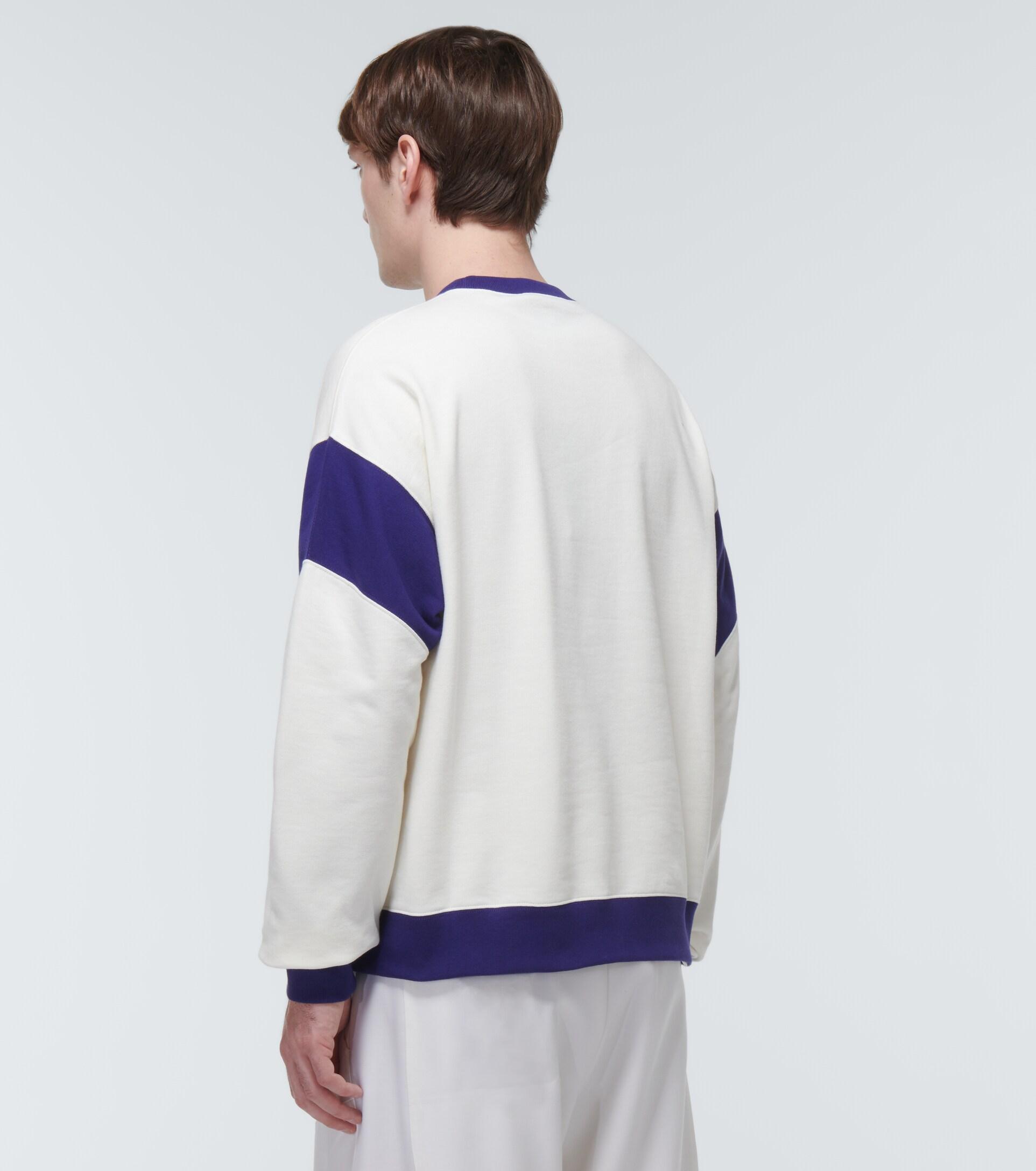 Gucci Kawaii Printed Cotton Sweatshirt in Blue for Men | Lyst