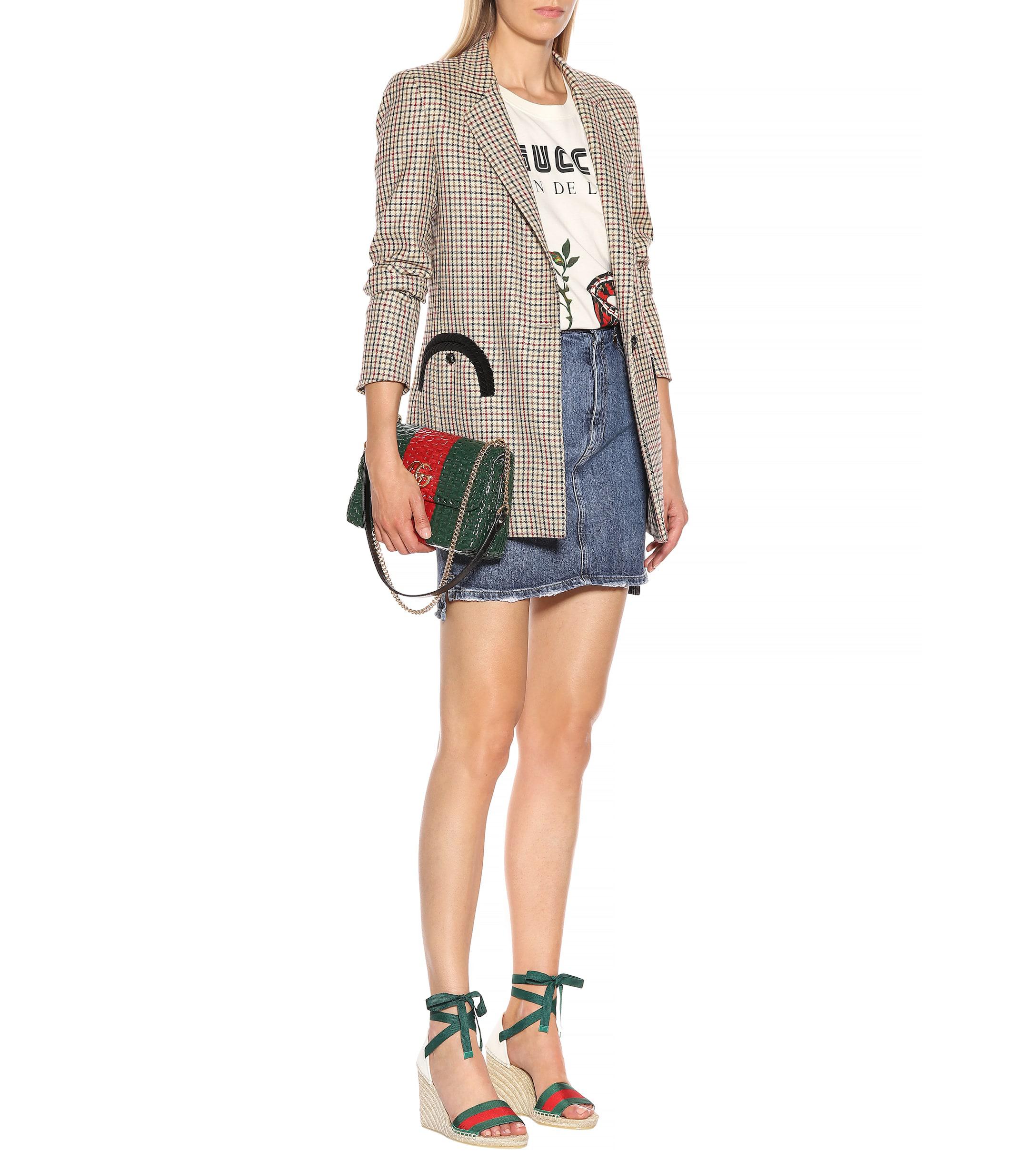 gucci web platform espadrille