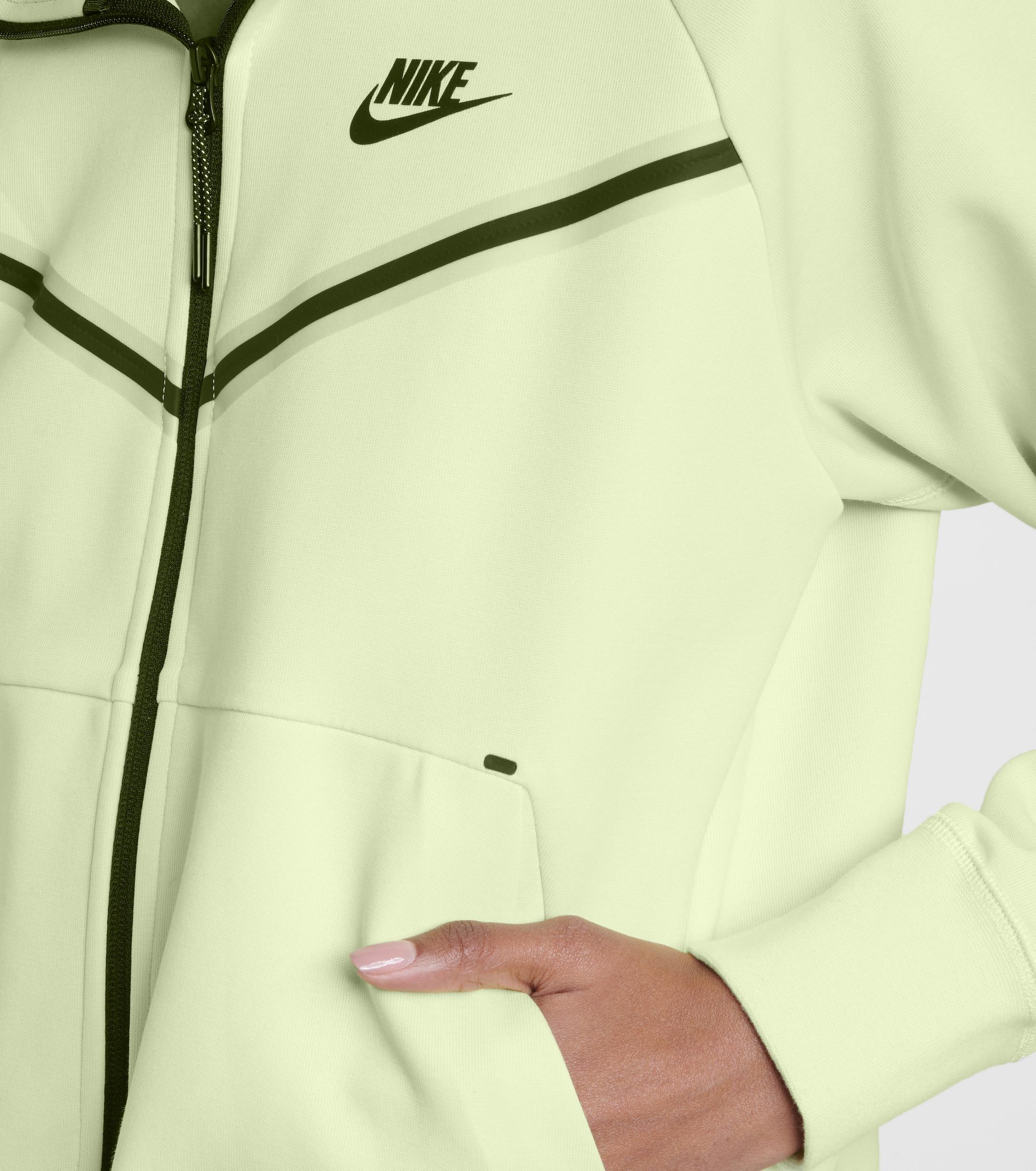 Nike Tech-fleece Windrunner Jacket in Yellow - Lyst