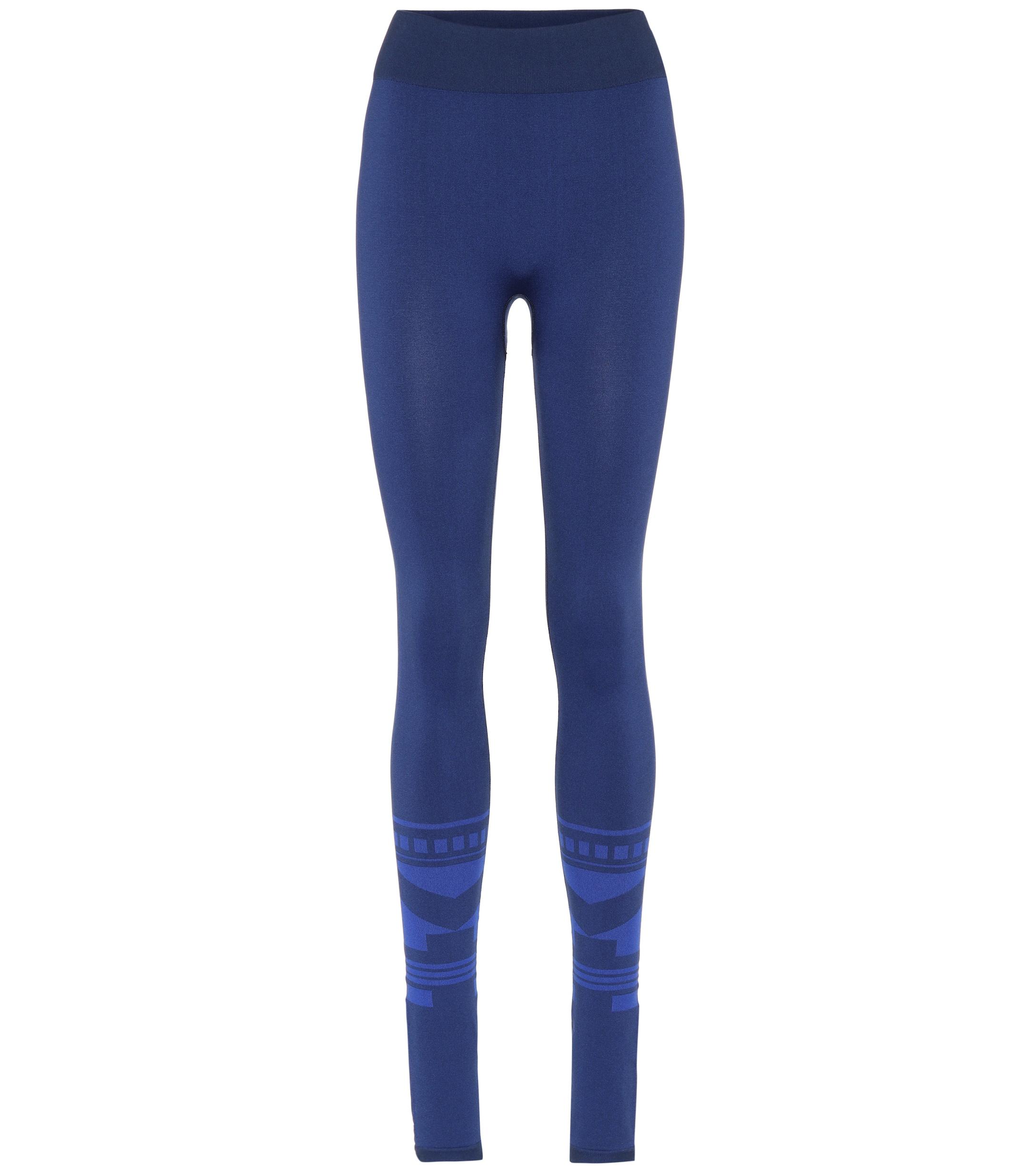 Tory Sport Seamless Ski leggings in Blue - Lyst