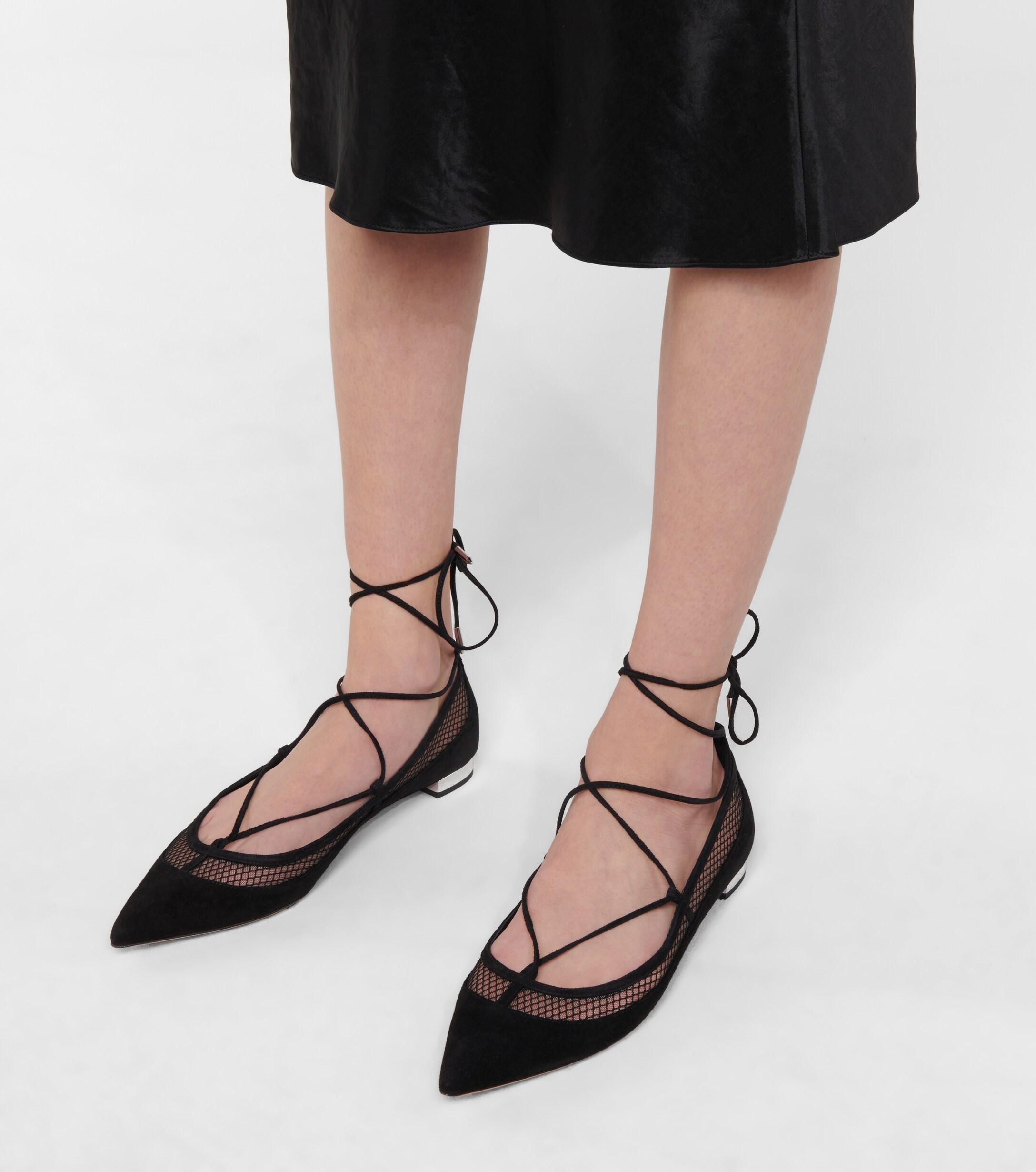 aquazzura dalia flats