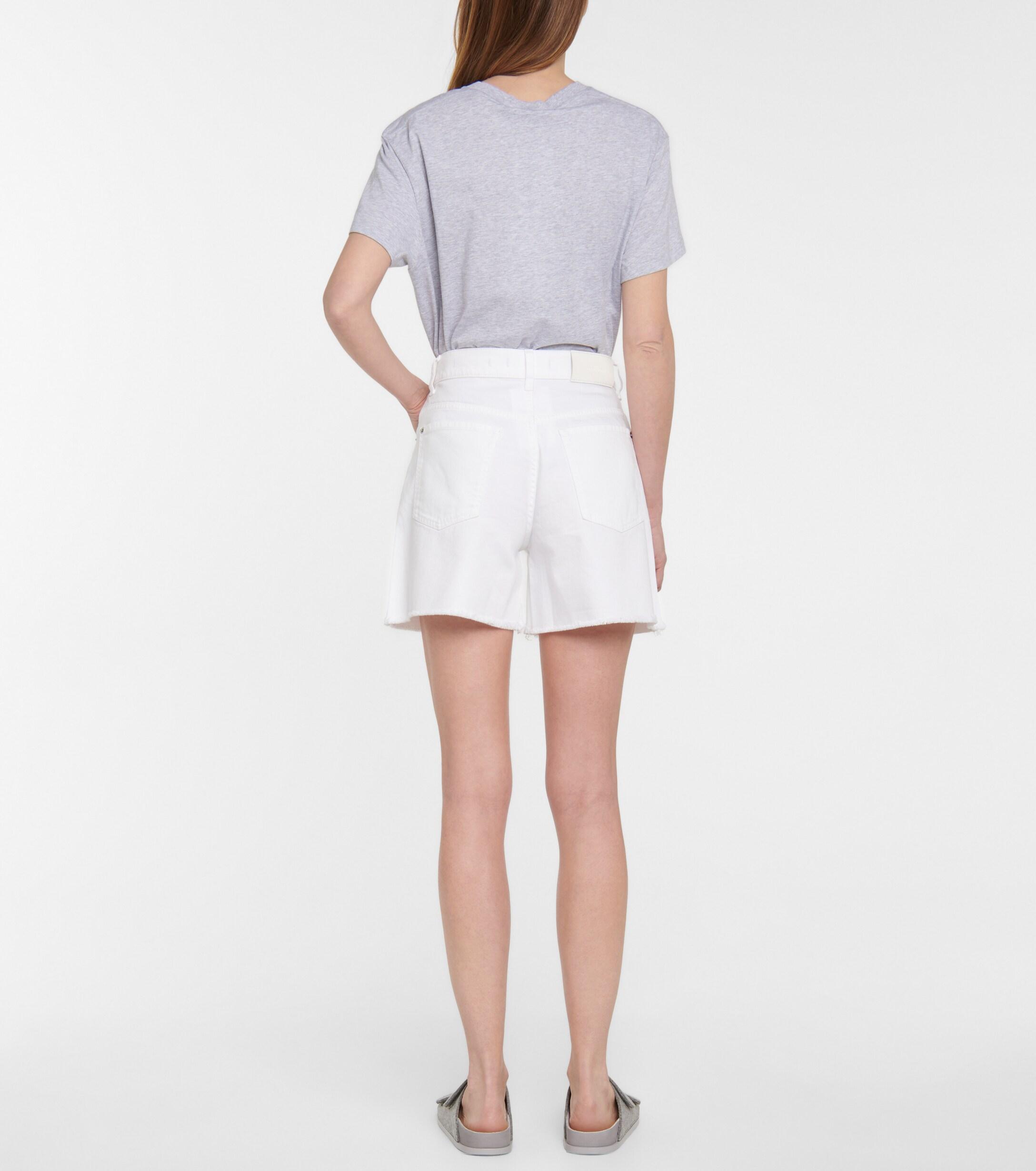 7 For All Mankind Billie Denim Shorts 