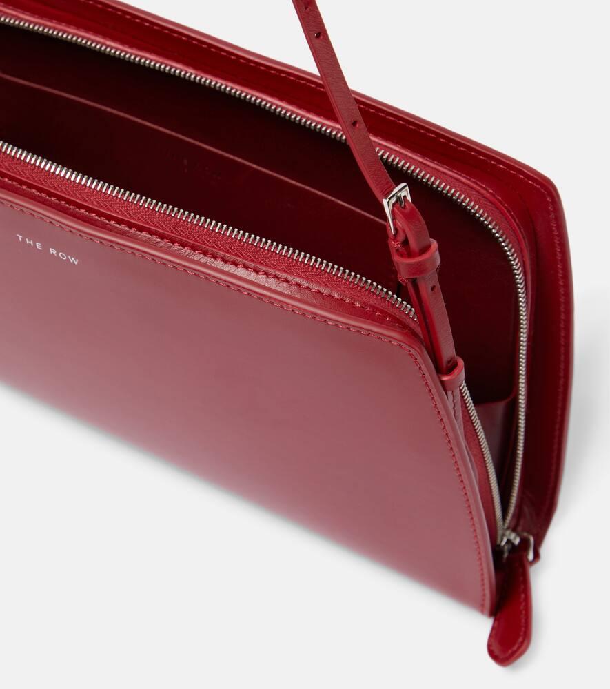 The Row Dalia Leather Shoulder Bag in Red | Lyst