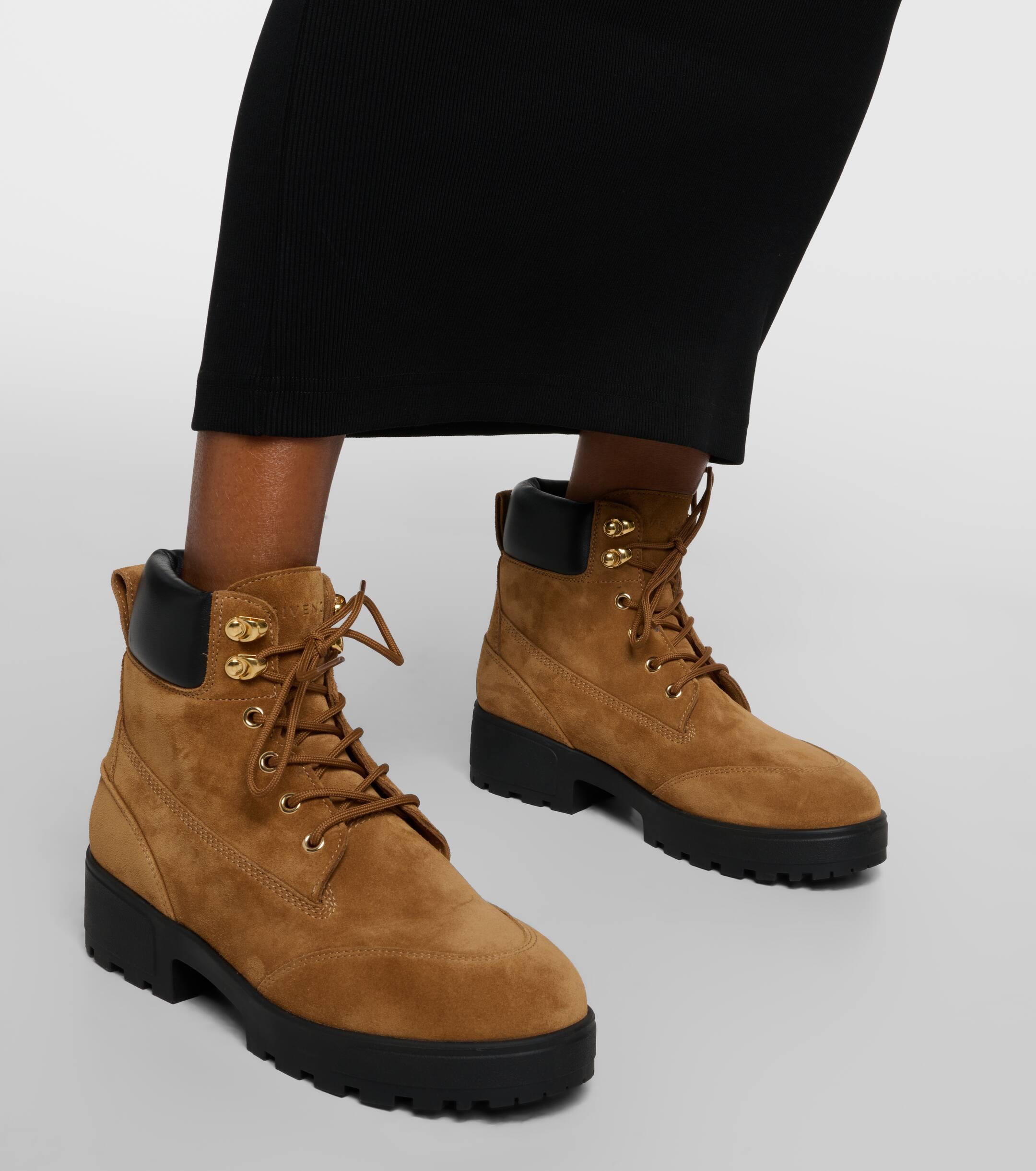 Givenchy Trekker Ankle Workboots in Brown Lyst Canada