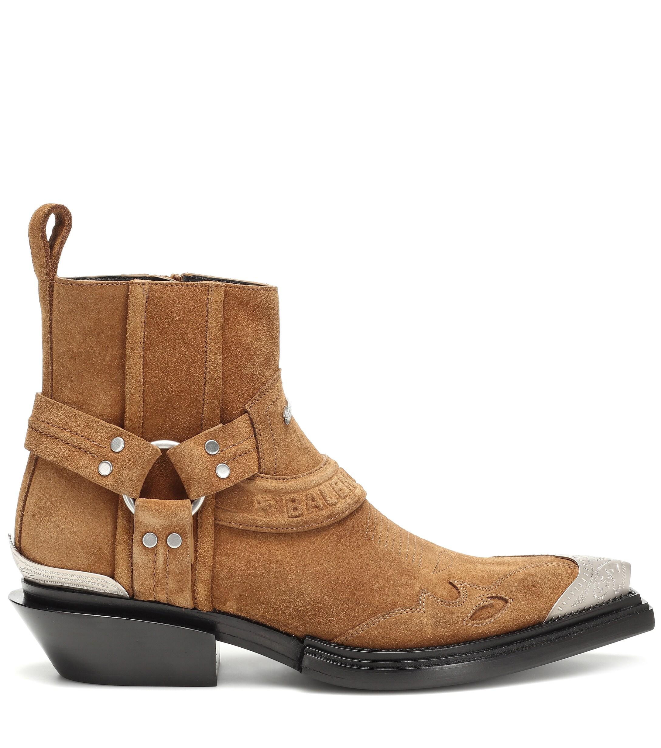 バレンシアガ NIKEL SANTIAG BOOTS やすし ウエスタンハーネスブーツ 