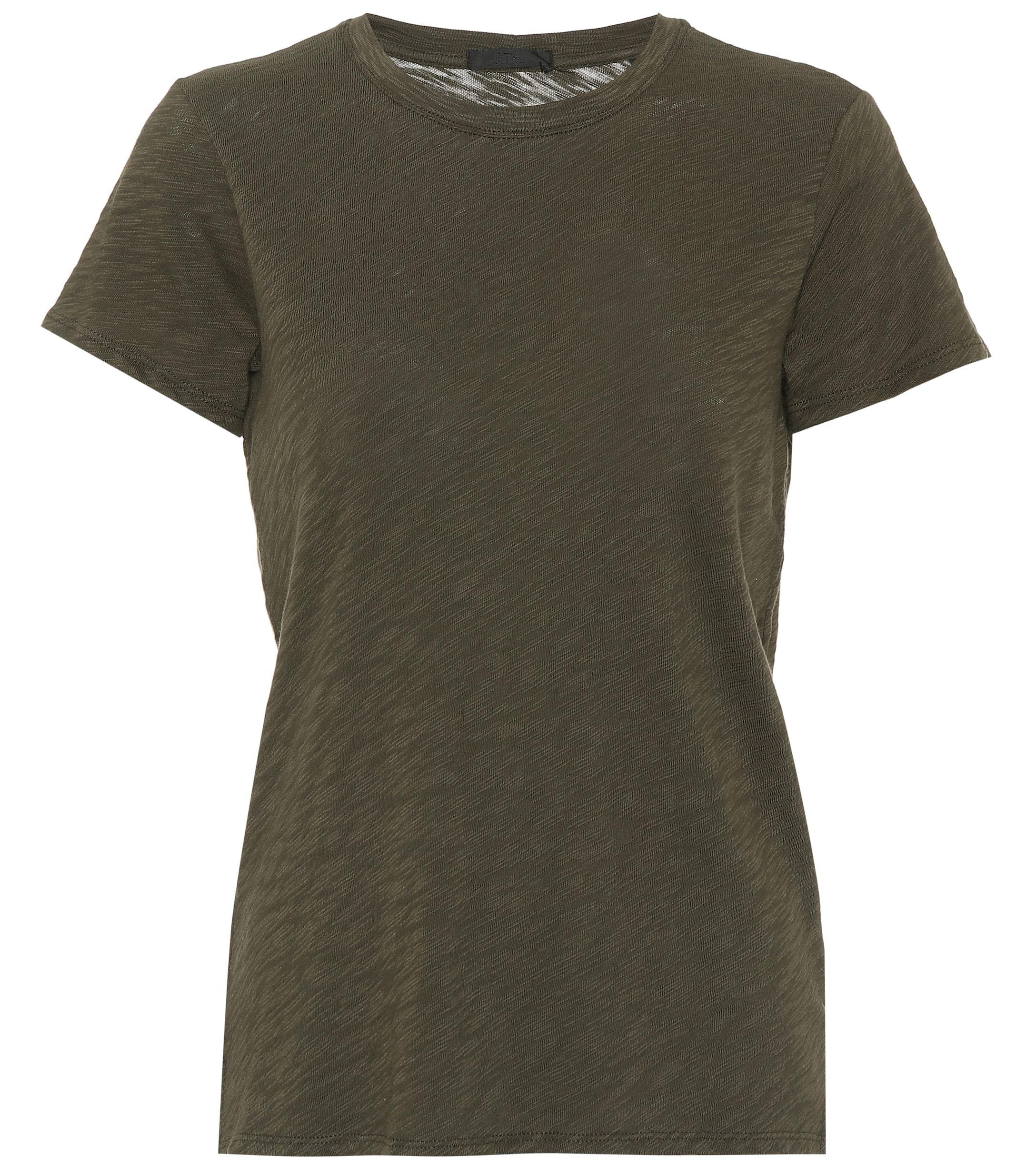 ATM Cotton T-shirt in Green - Lyst