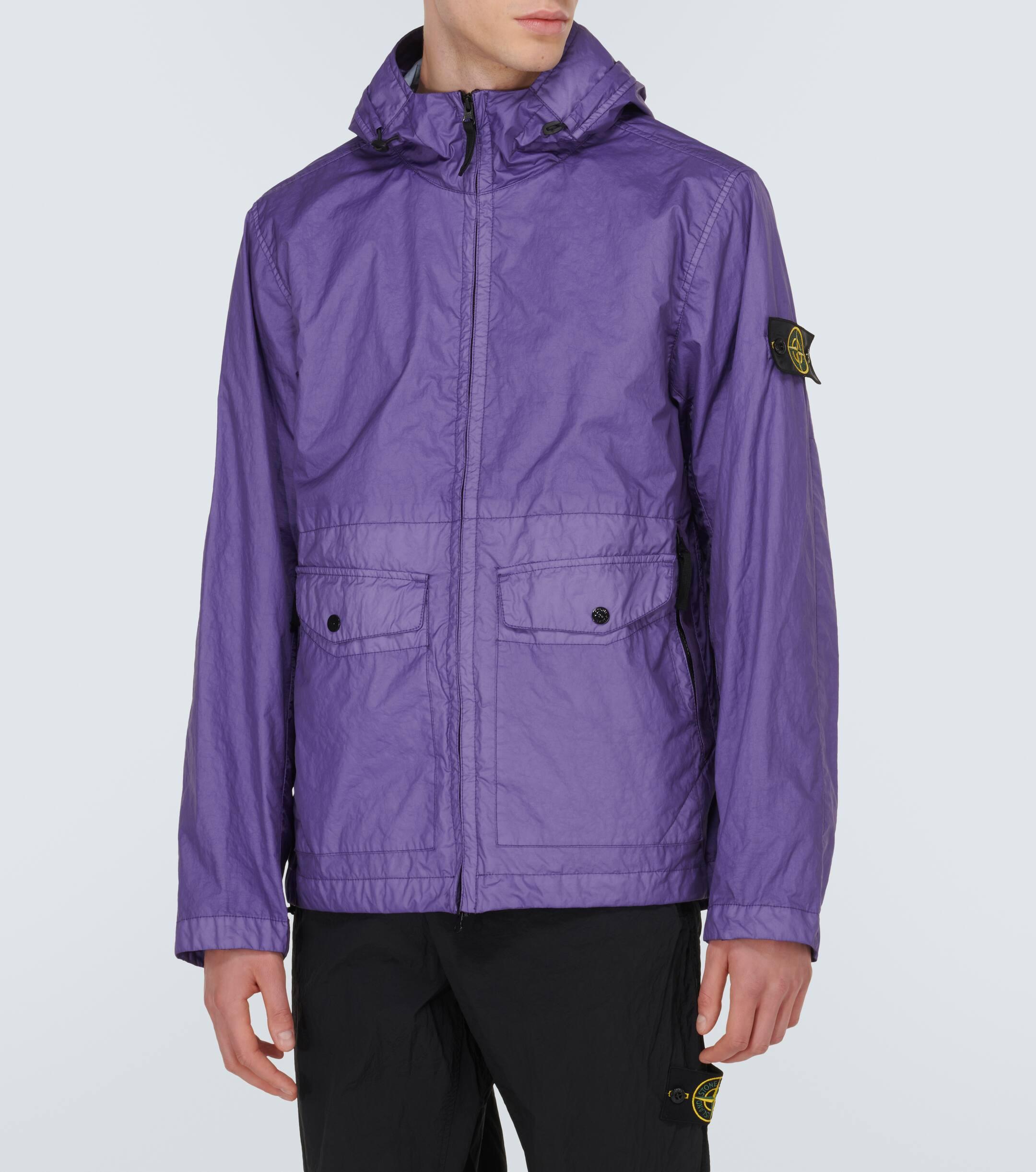 Stone Island Compass Technical Jacket in Purple for Men Lyst UK