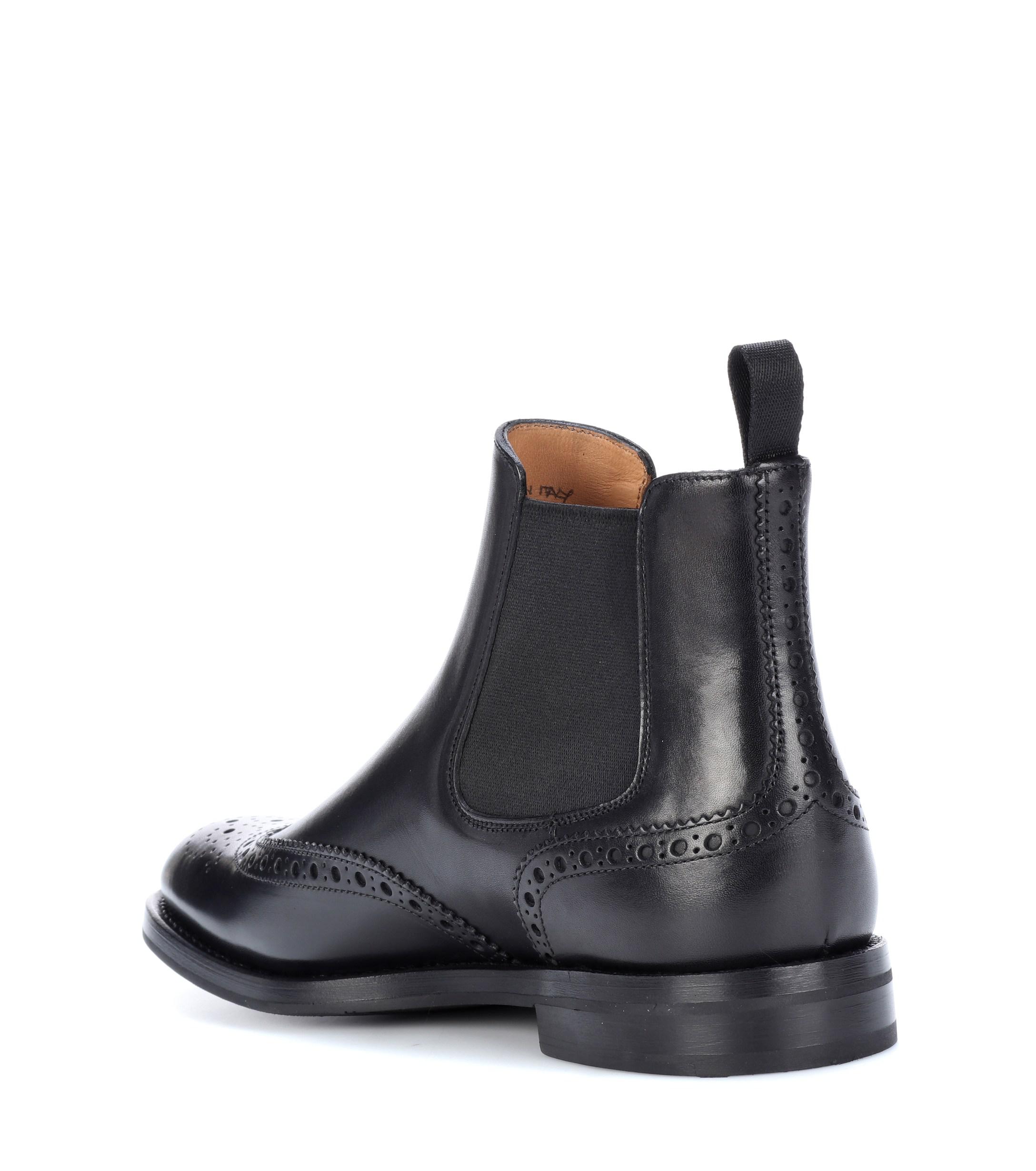 Church's Ketsby Leather Chelsea Boots in Black - Lyst