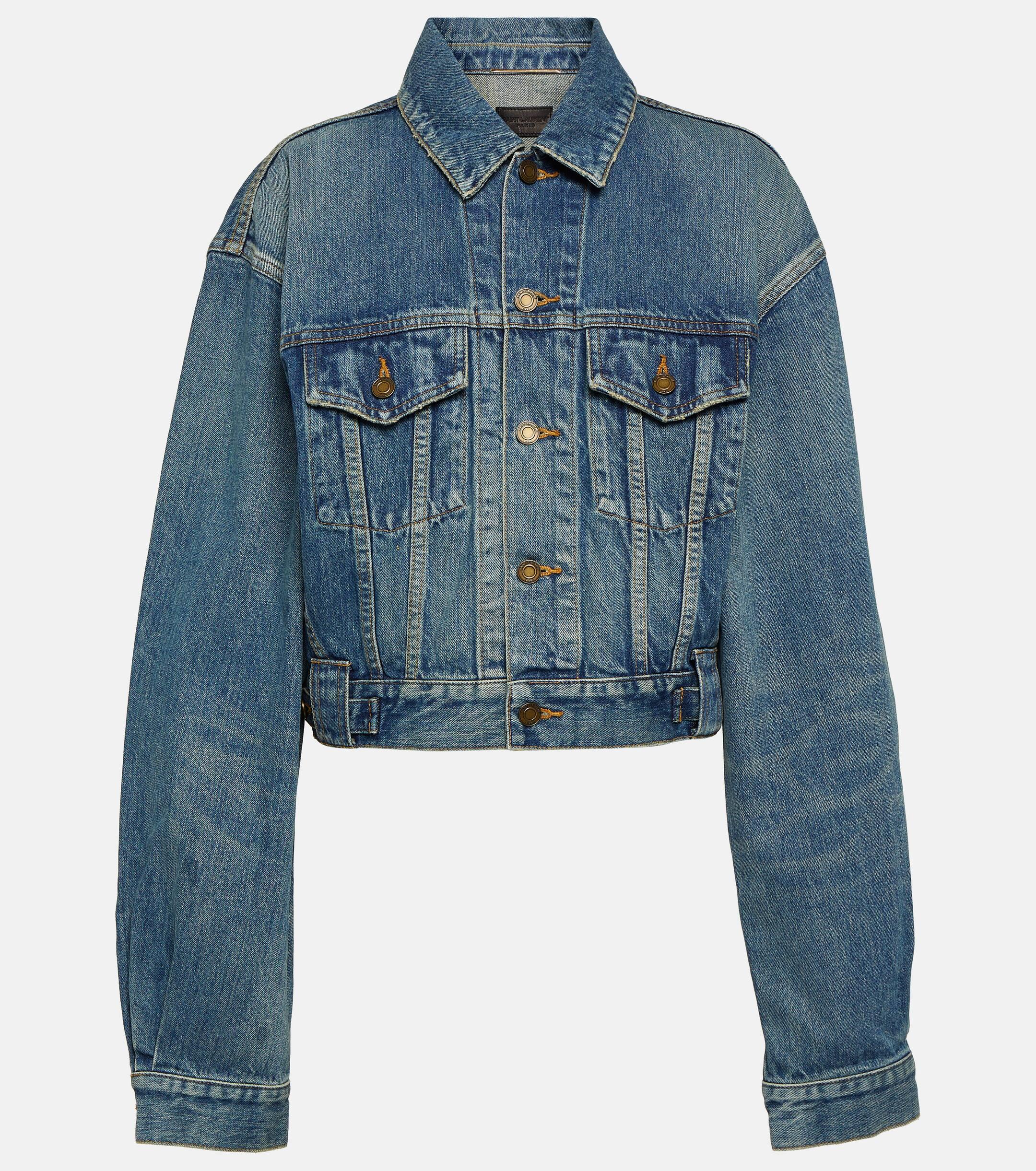 Blue saint denim jacket sale