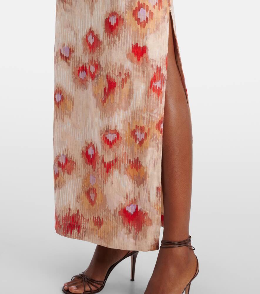 sir bettina linen maxi dress SIR - Bettina Midi Dress by SIR THE LABEL