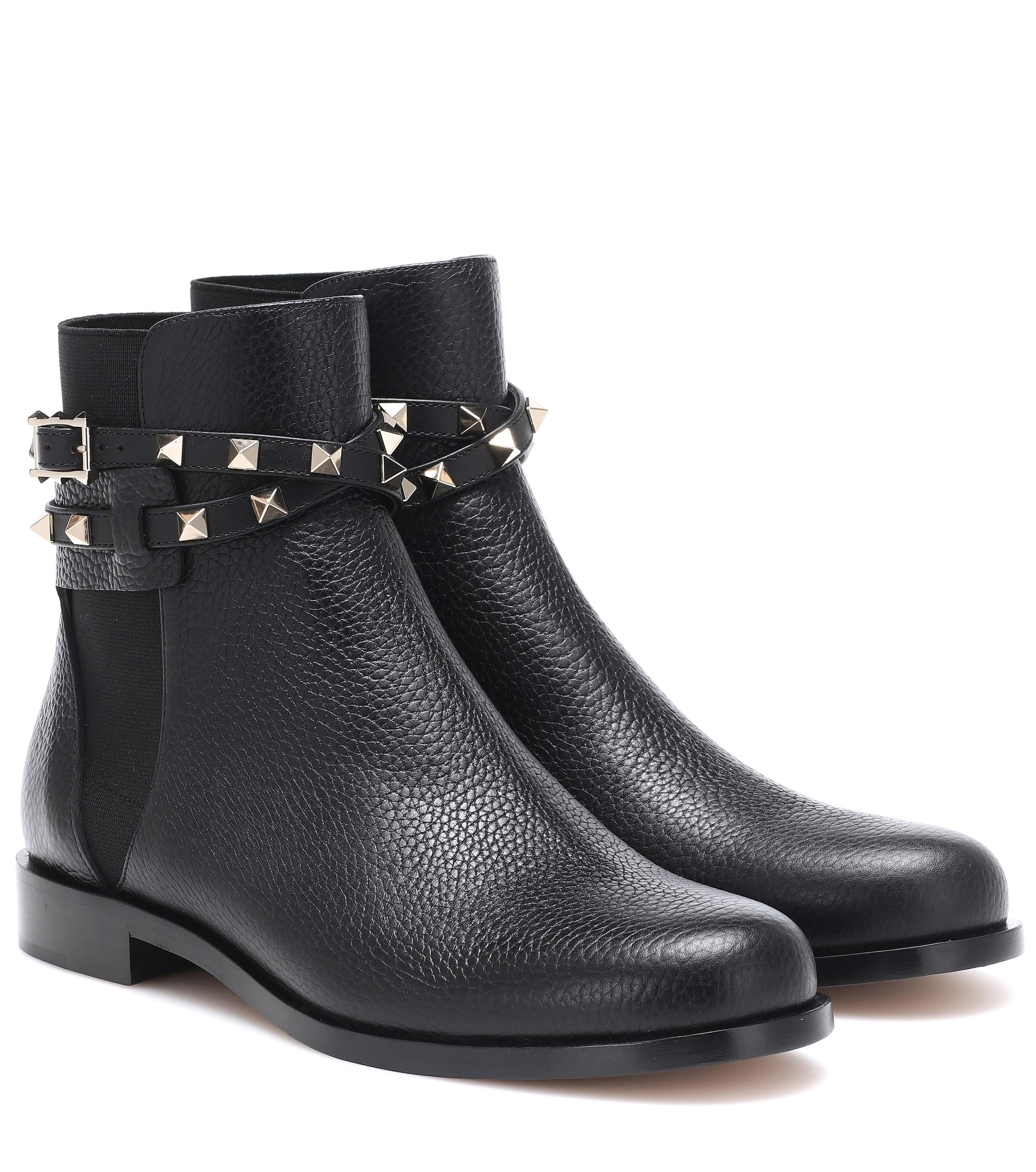valentino flat boots