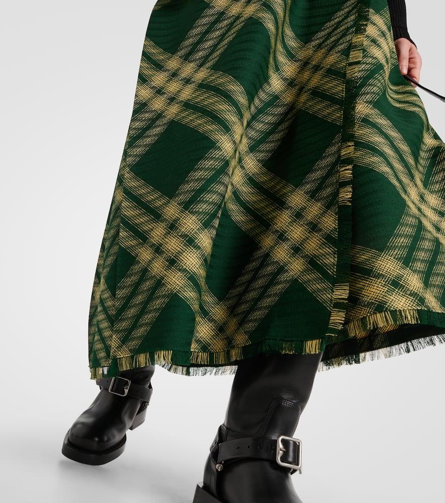 Burberry falda verde hotsell