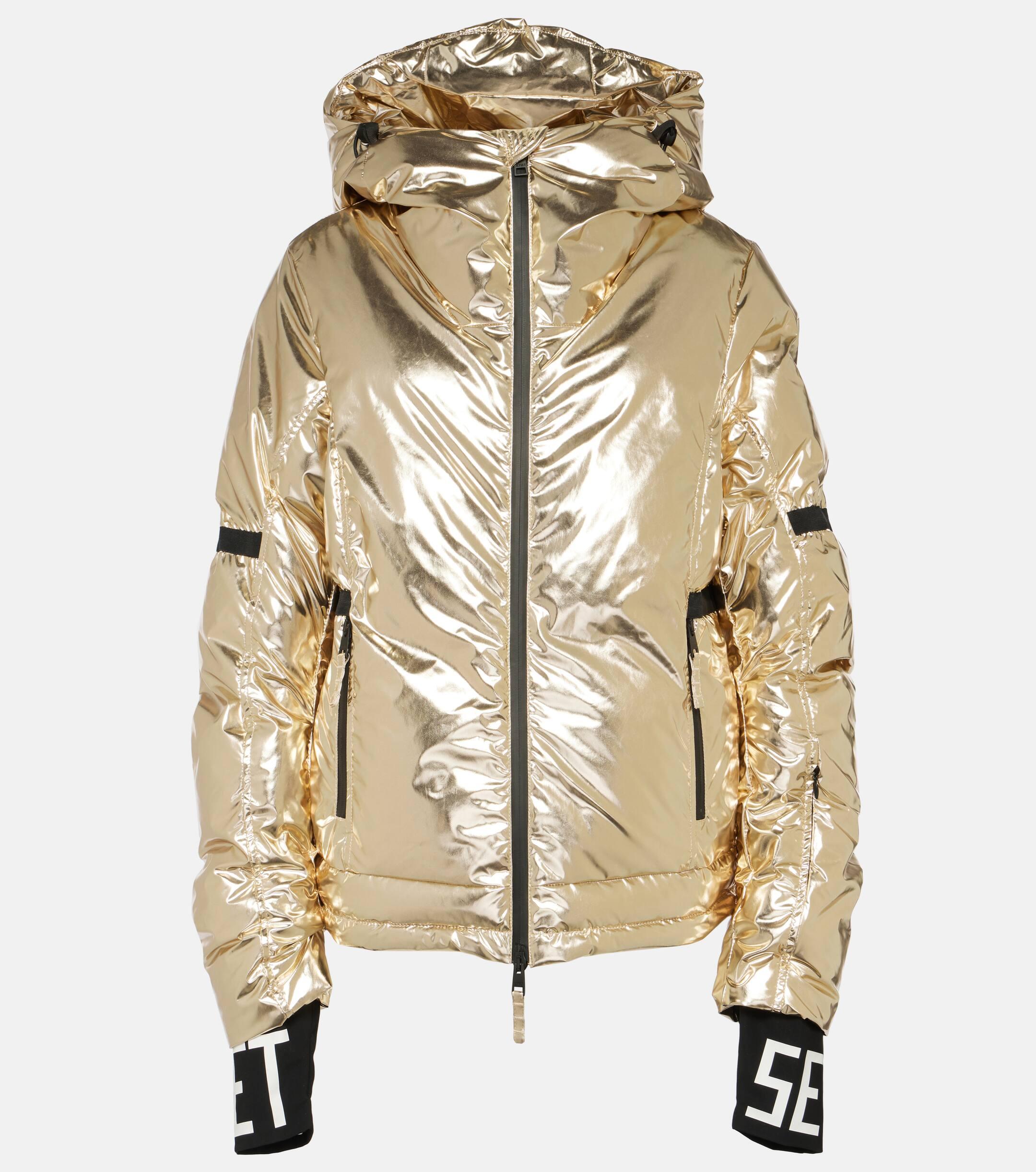 Jet Set Joanna Metallic Ski Jacket Lyst UK