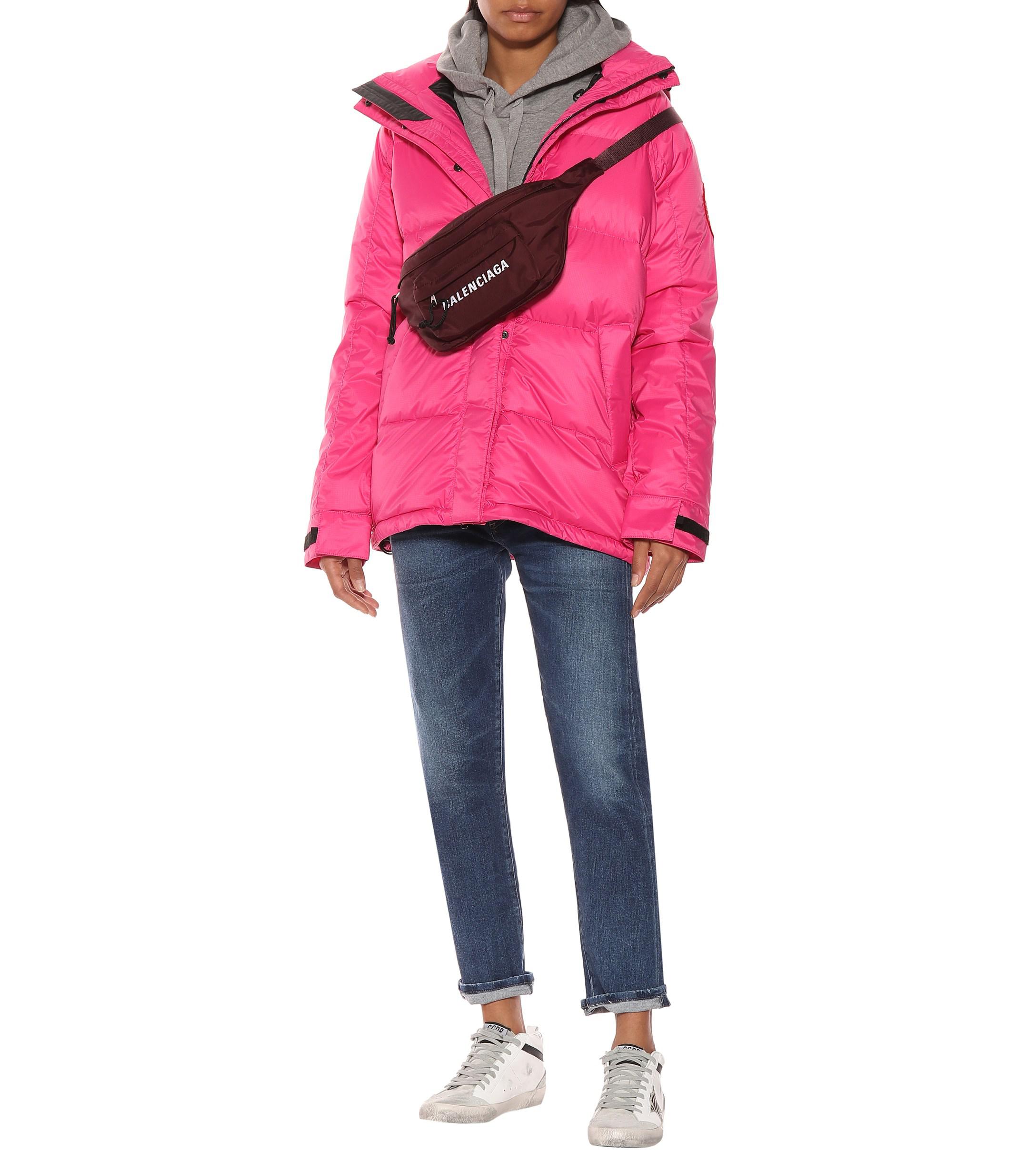 canada goose approach jacket pink